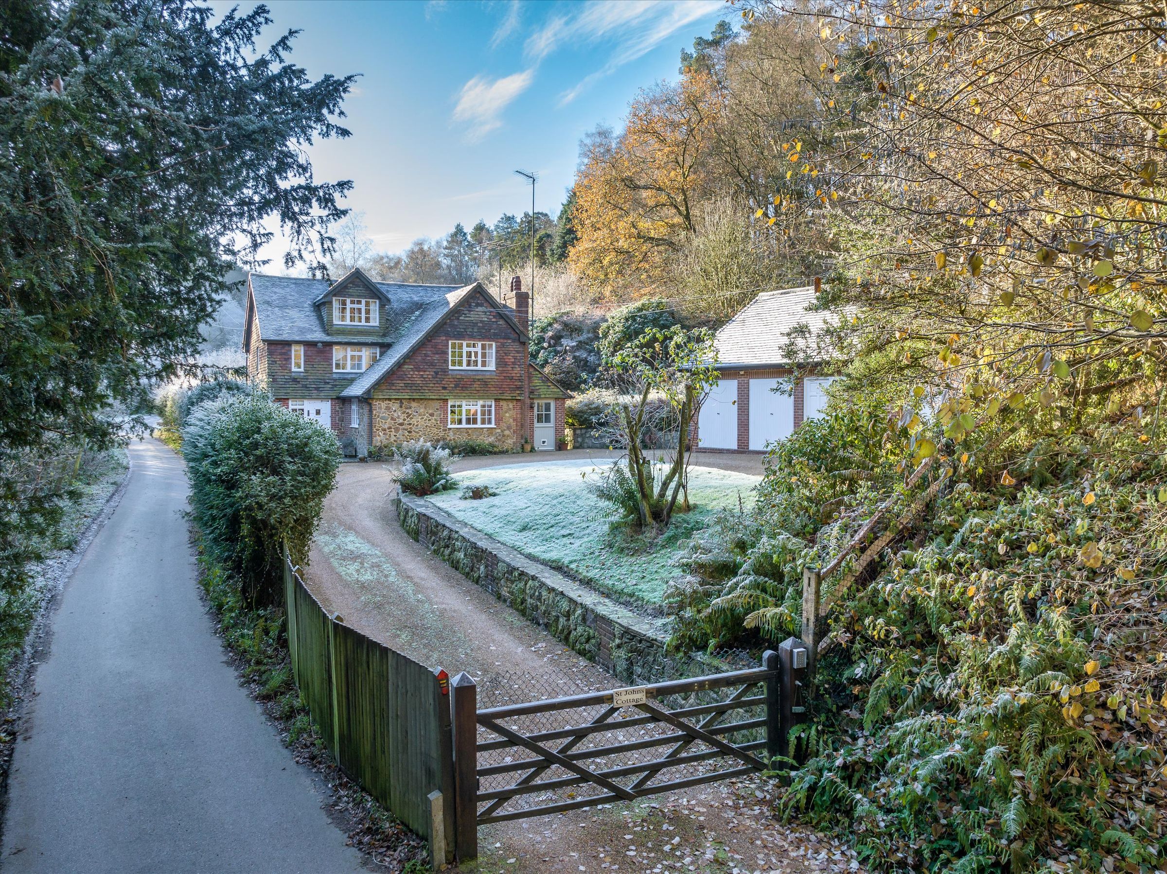 5 bed detached house for sale in Abinger Bottom, Abinger Common, Dorking, Surrey RH5 Zoopla