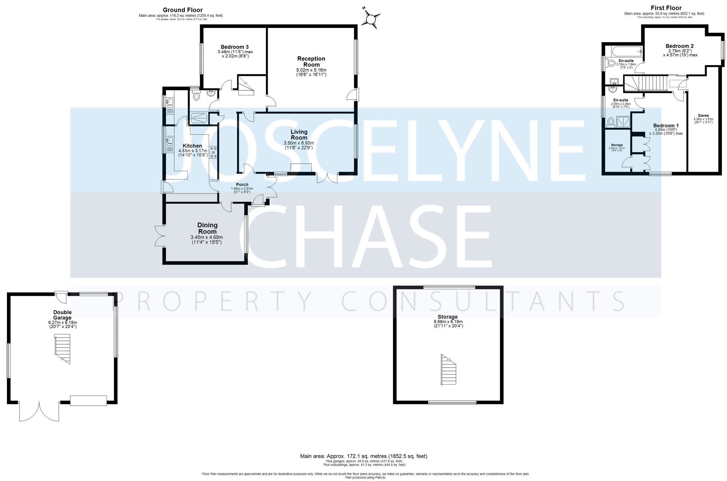 3 bed semidetached house for sale in Radleys End, Duton Hill, Dunmow