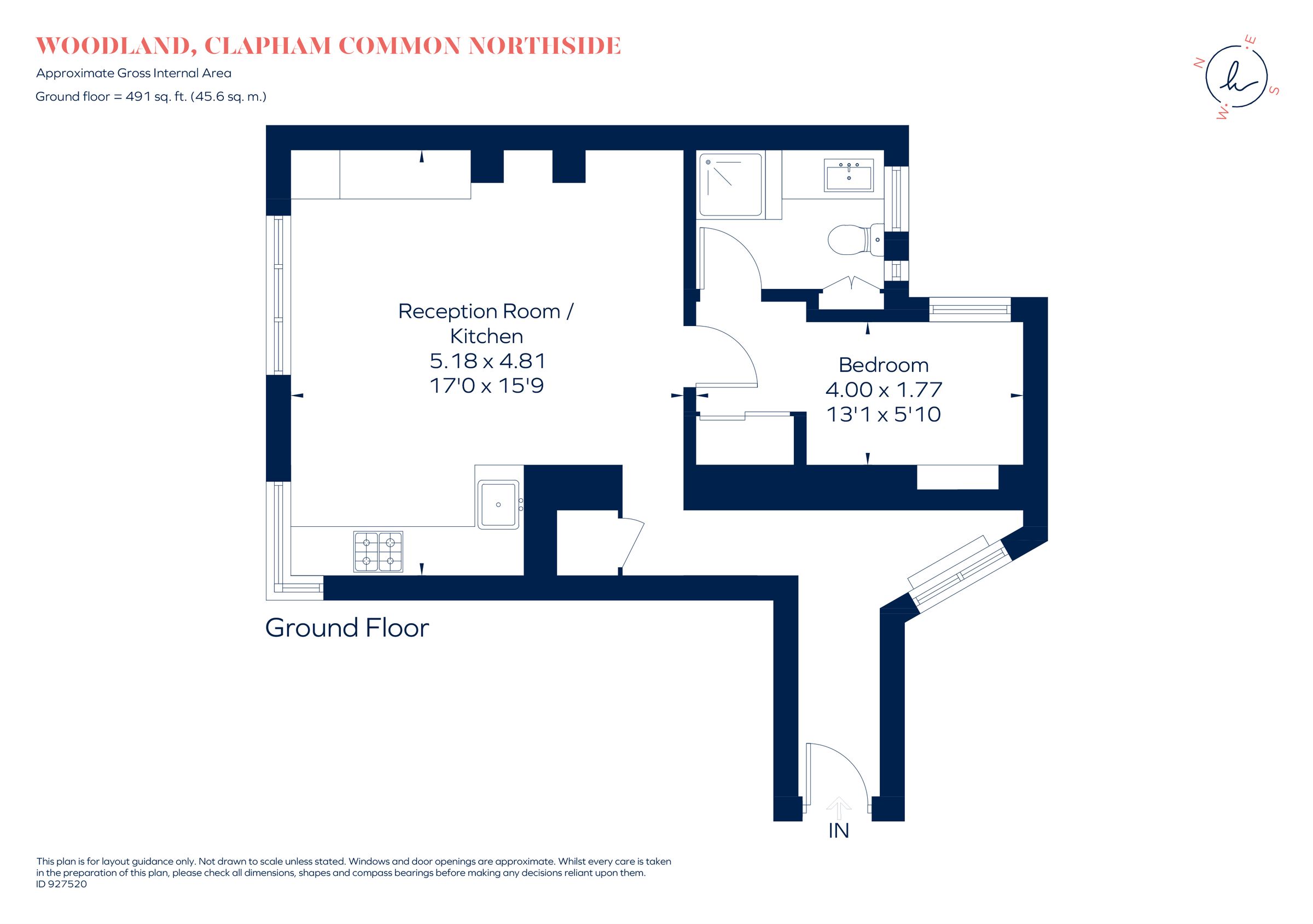 1 bed flat to rent in Clapham Common North Side, London SW4 Zoopla