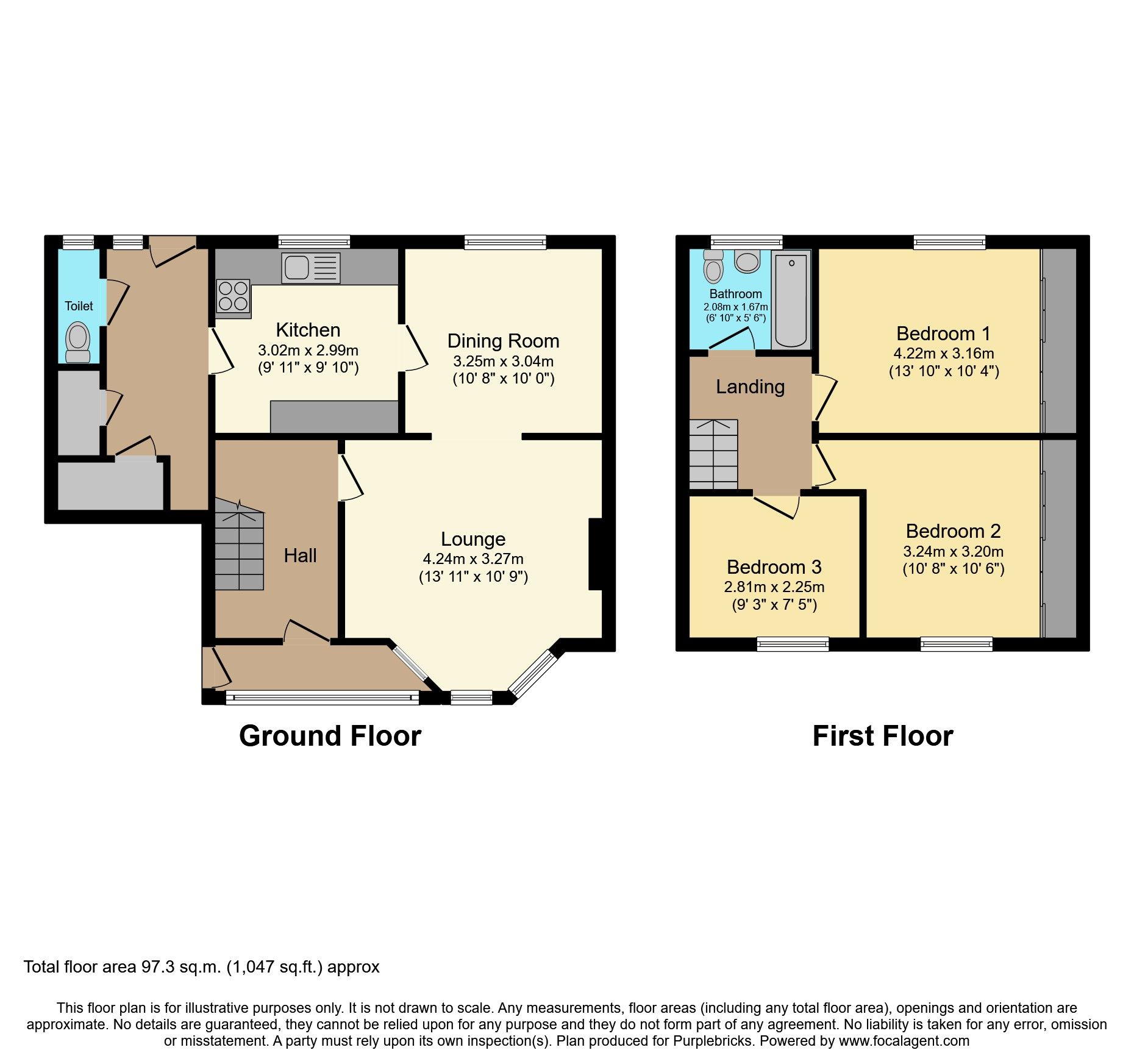 3 bed semidetached house for sale in Fairnley Road, Bilborough
