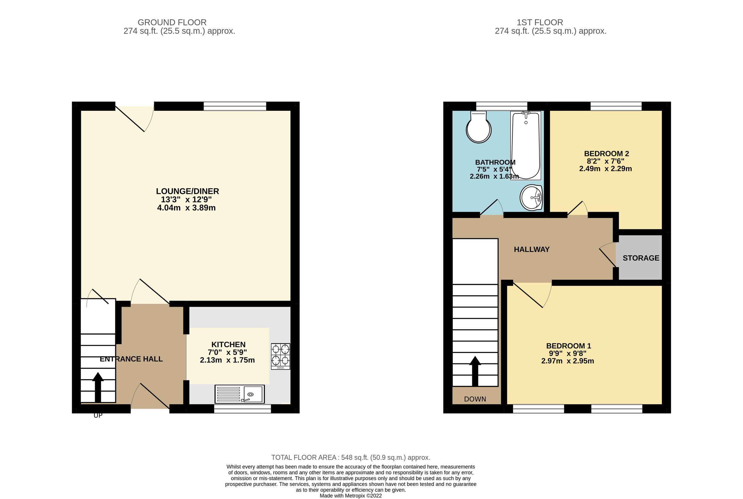 2 bed end terrace house for sale in Whitehaven, Luton LU3 Zoopla