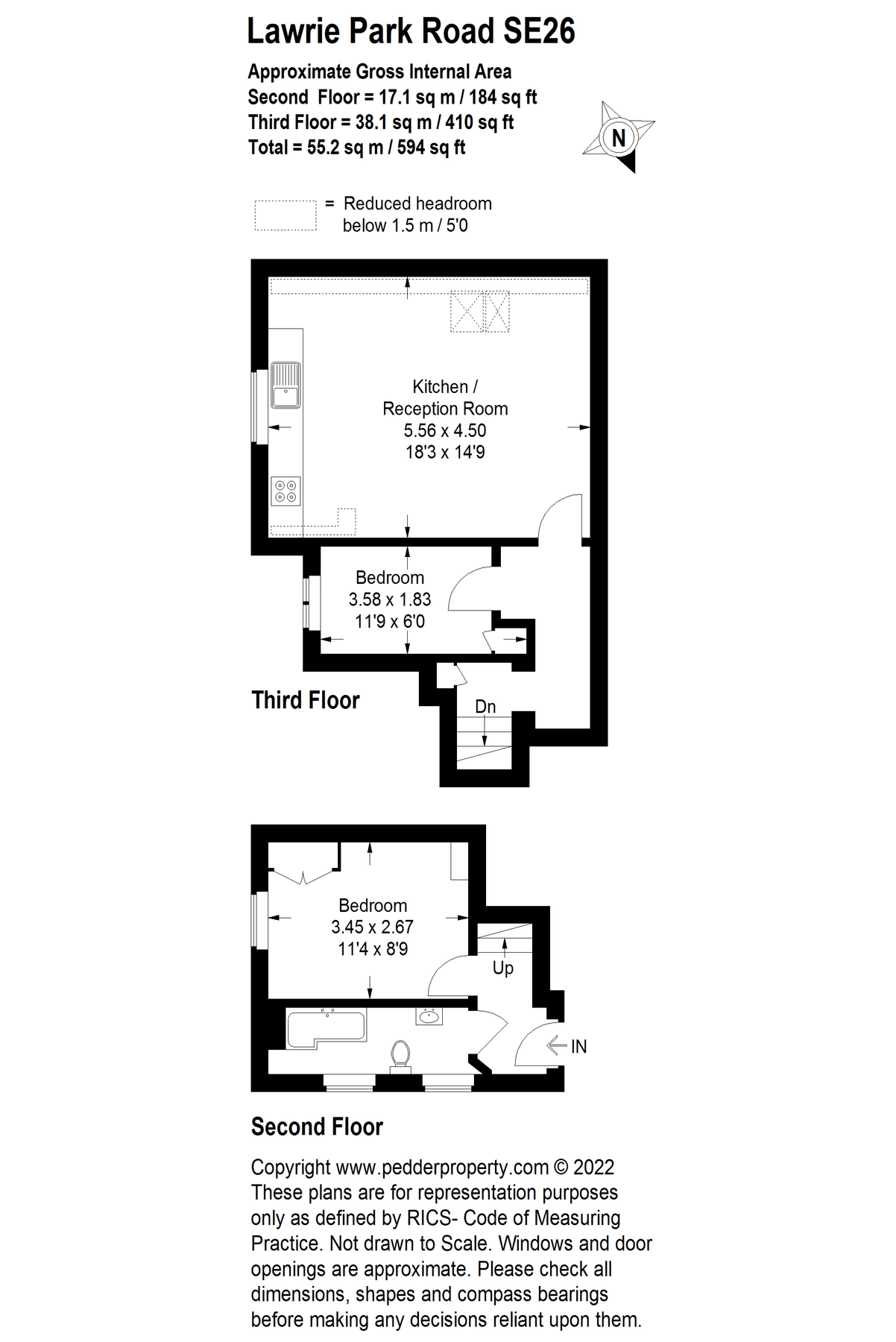 2 bed flat to rent in Lawrie Park Road, Sydenham, London SE26 Zoopla