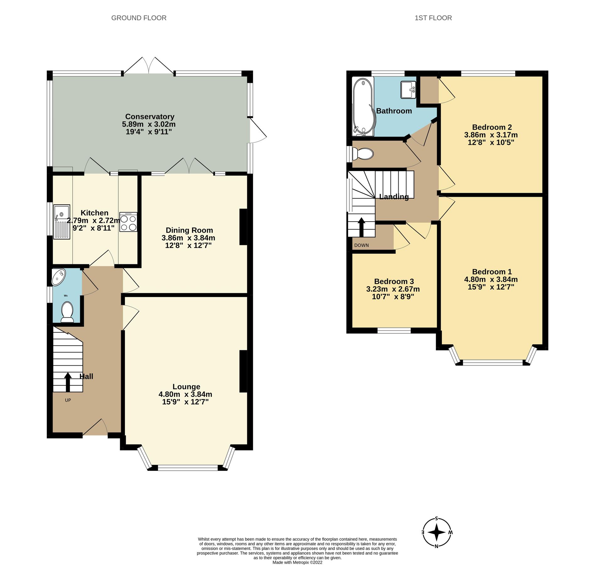 3 bed detached house for sale in Palatine Road, GoringBySea, Worthing