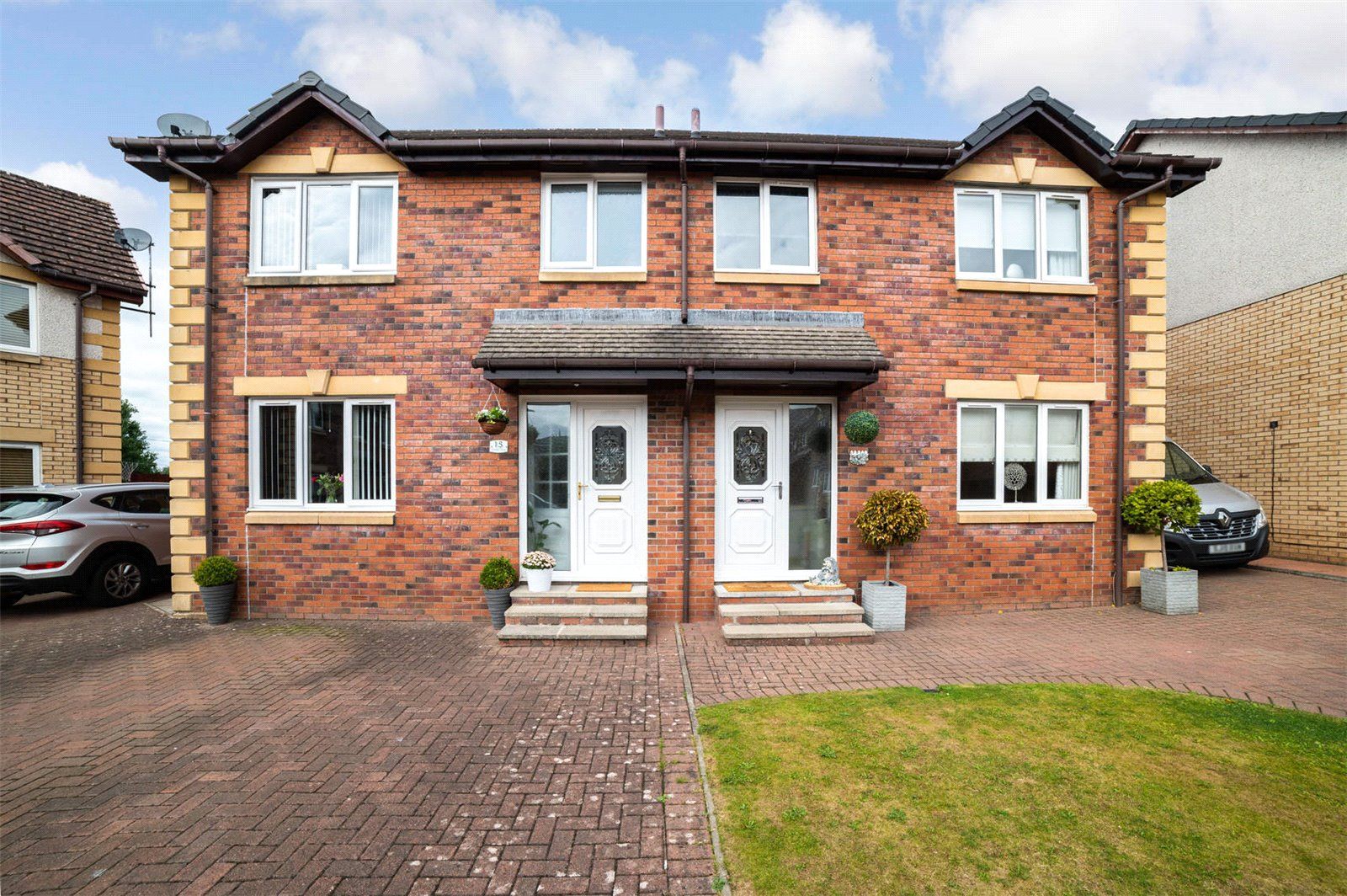 3 bed semidetached house for sale in Jubilee Court, Larkhall ML9 Zoopla