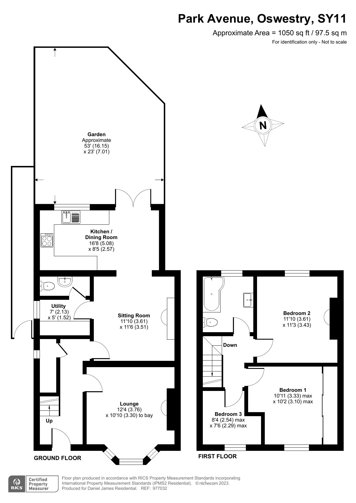 3 bed semidetached house for sale in Park Avenue, Oswestry SY11 Zoopla