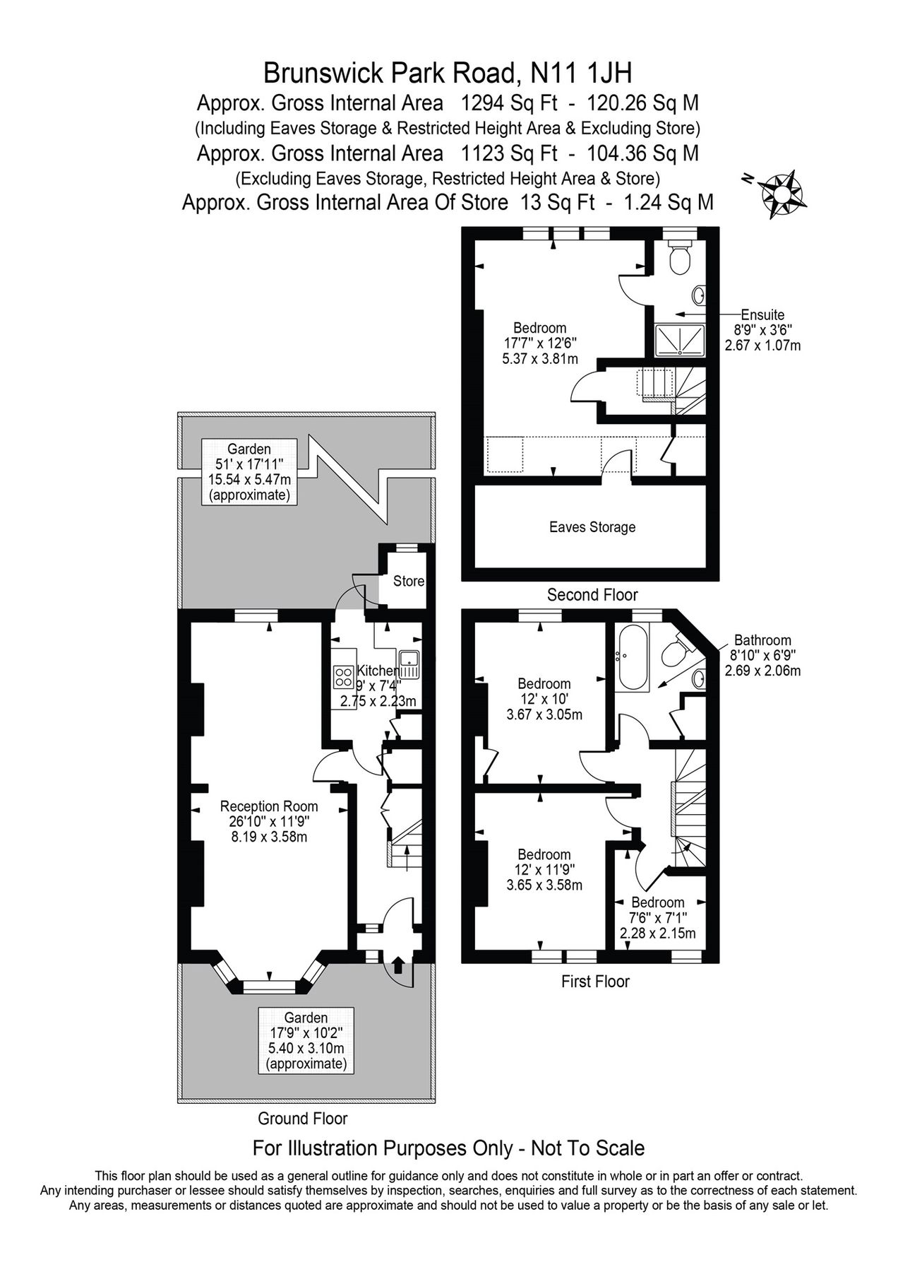 4 bed terraced house for sale in Brunswick Park Road, London N11 Zoopla