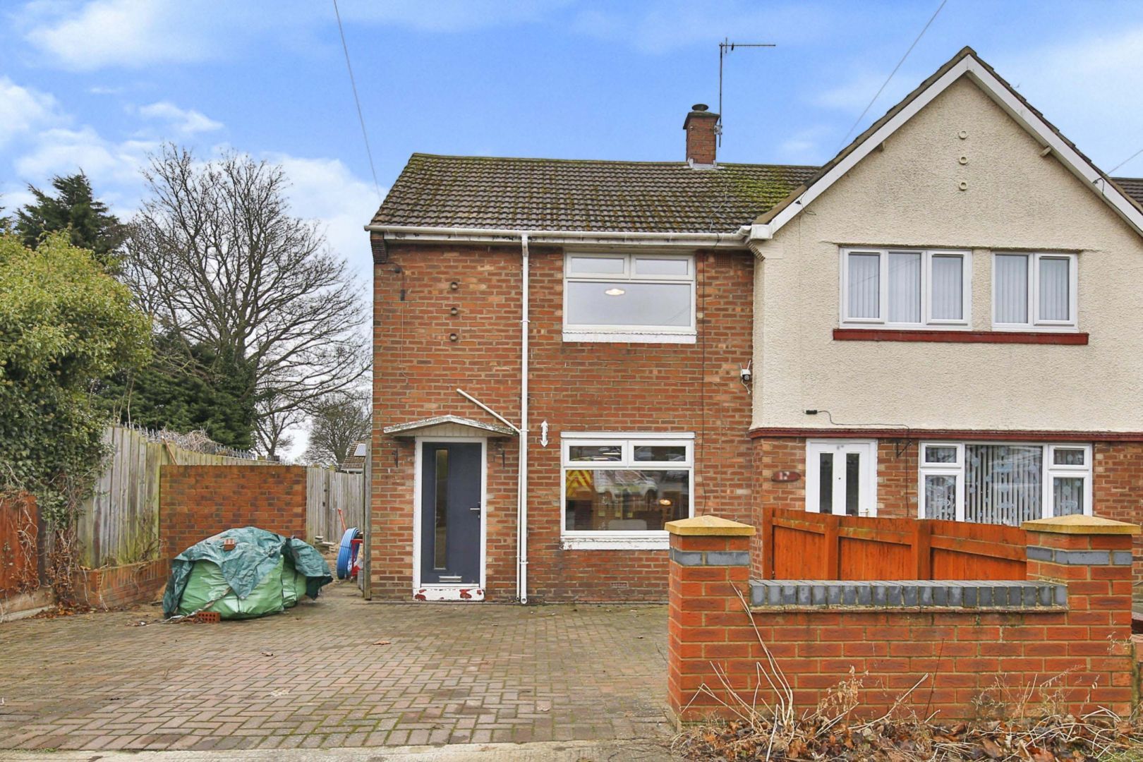 2 bed semidetached house for sale in Grindon Court, Sunderland SR4