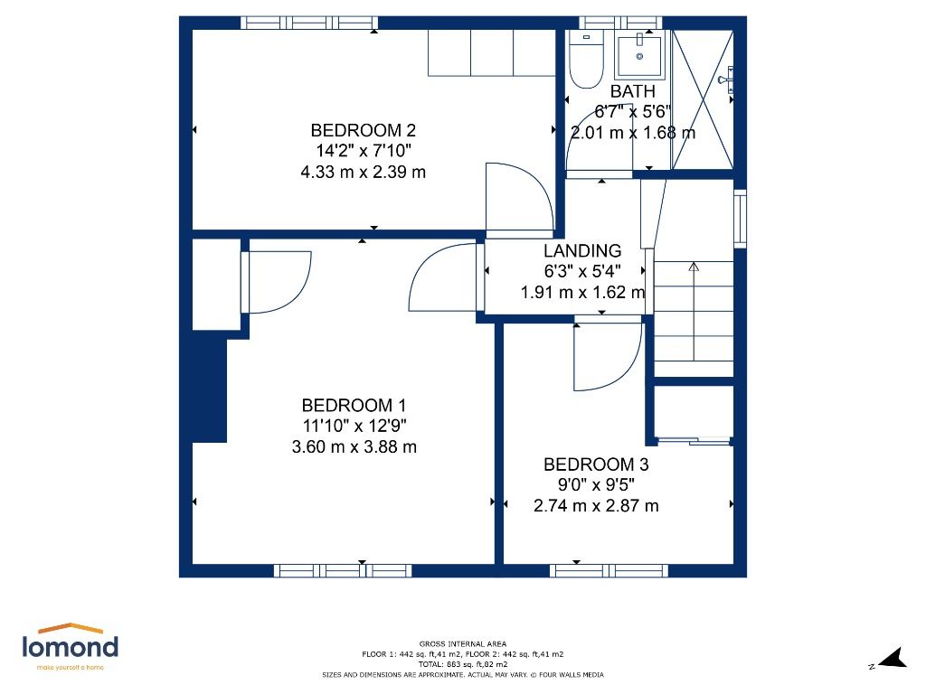 3 bed semidetached house for sale in Mckinlay Crescent, Irvine, North