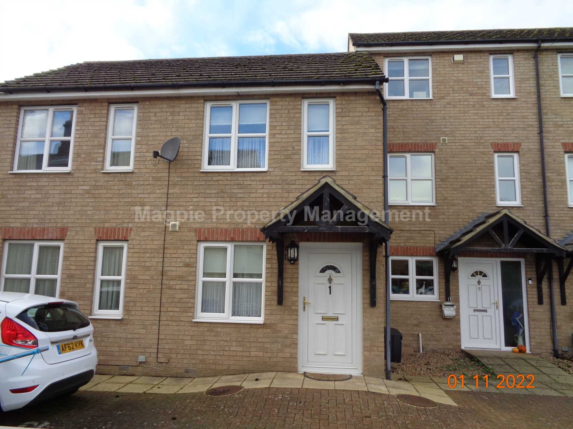 1 bed terraced house to rent in Friars Court, Ware Road, St Neots PE19