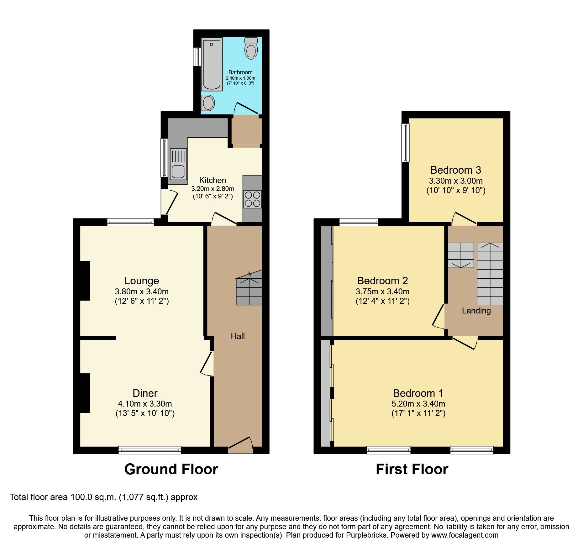3 bed semidetached house for sale in Myrtle Road, Ipswich IP3 Zoopla