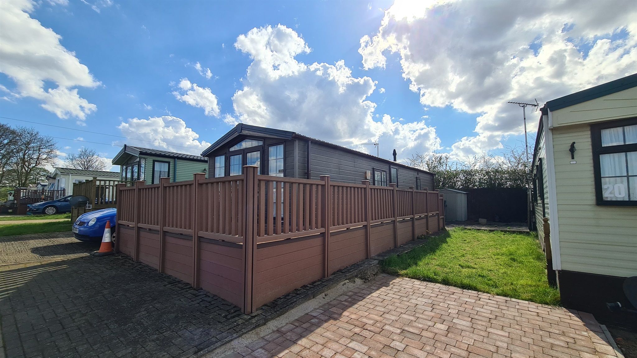 2 bed mobile/park home for sale in Station Road, Cogenhoe, Northampton