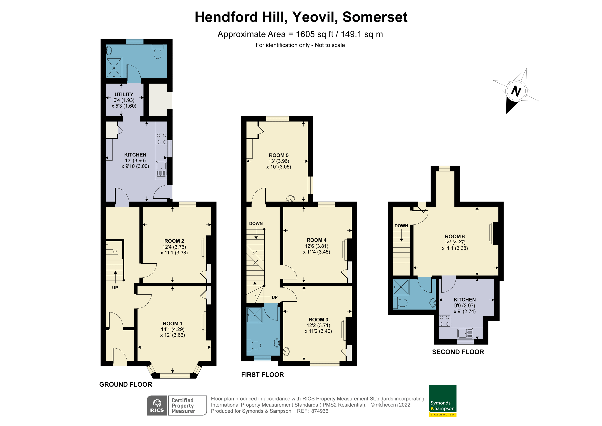 6 bed terraced house for sale in Hendford Hill, Yeovil, Somerset BA20