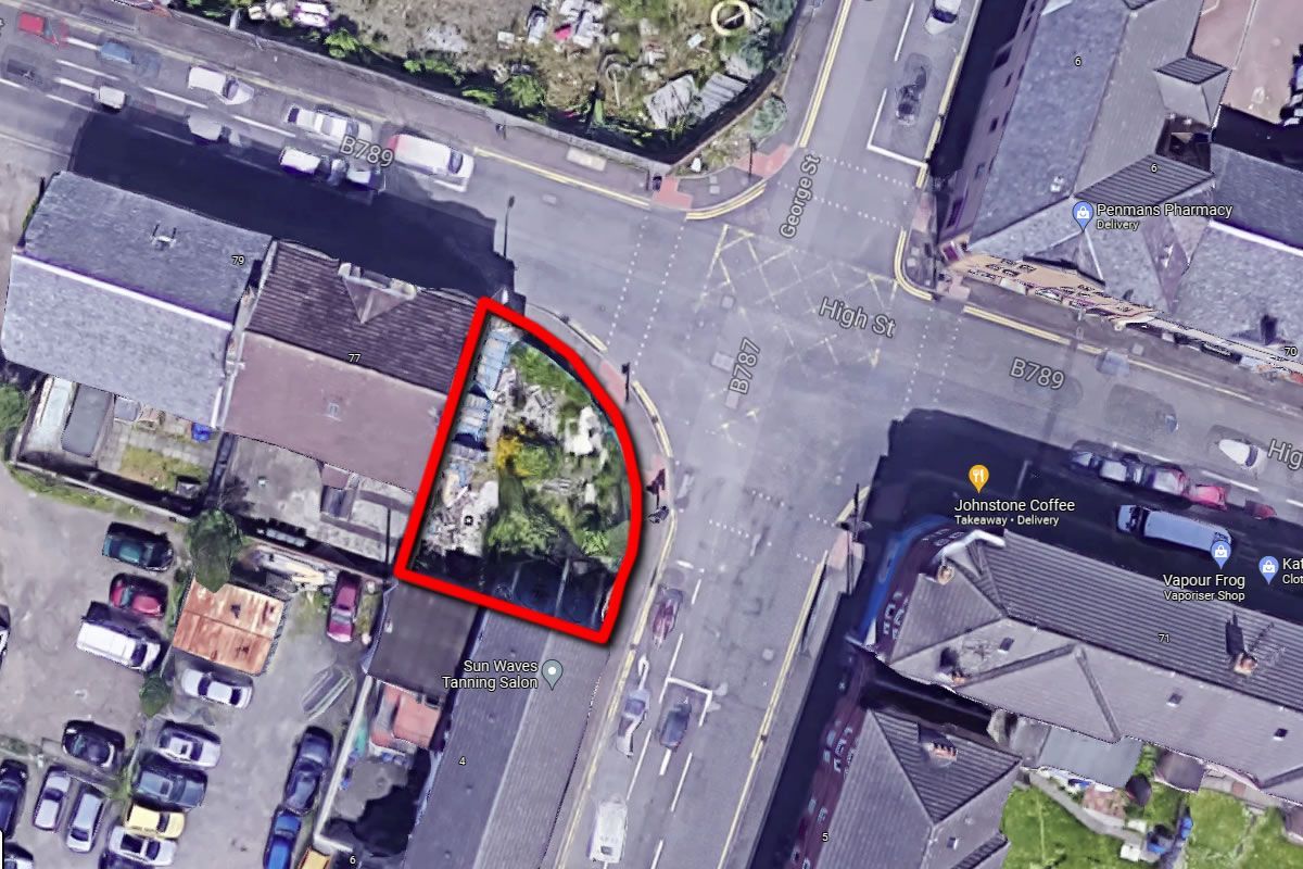 Land for sale in Macdowall Street, Johnstone PA5 Zoopla