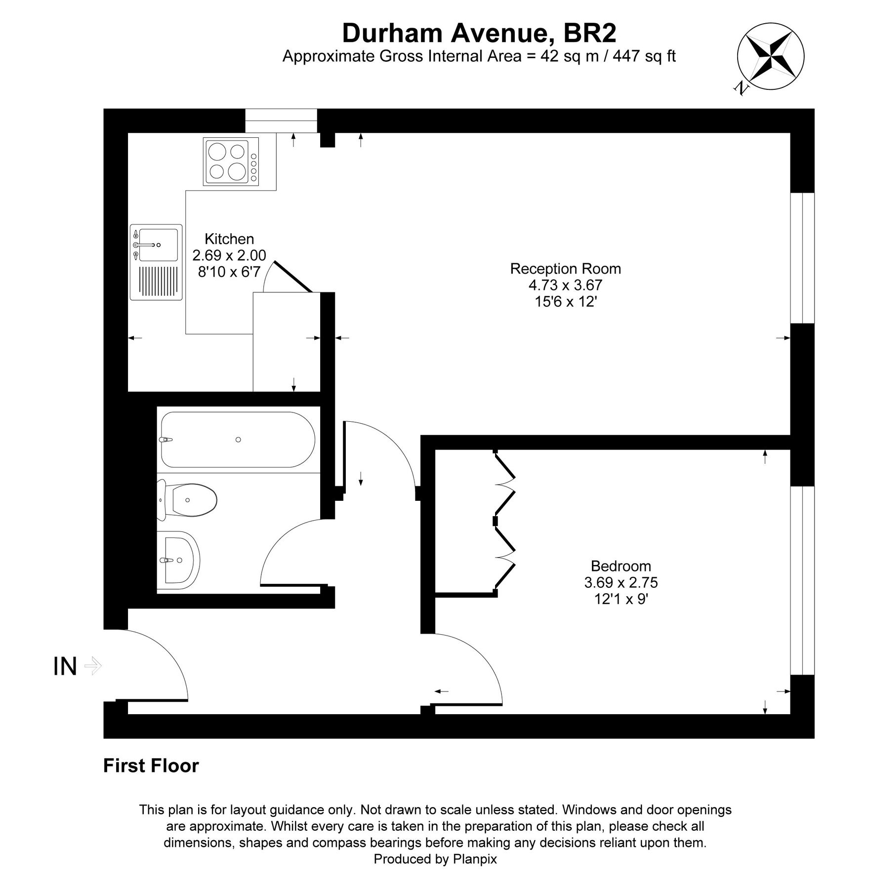 1 bed flat for sale in Durham Avenue, Bromley, Kent BR2 Zoopla