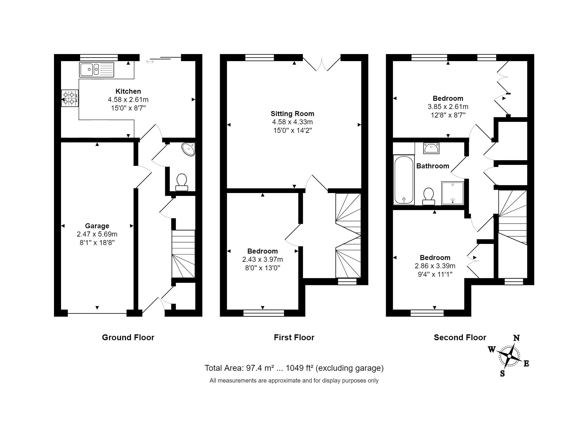 3 bed detached house to rent in Comerford Way, Winslow, Buckingham