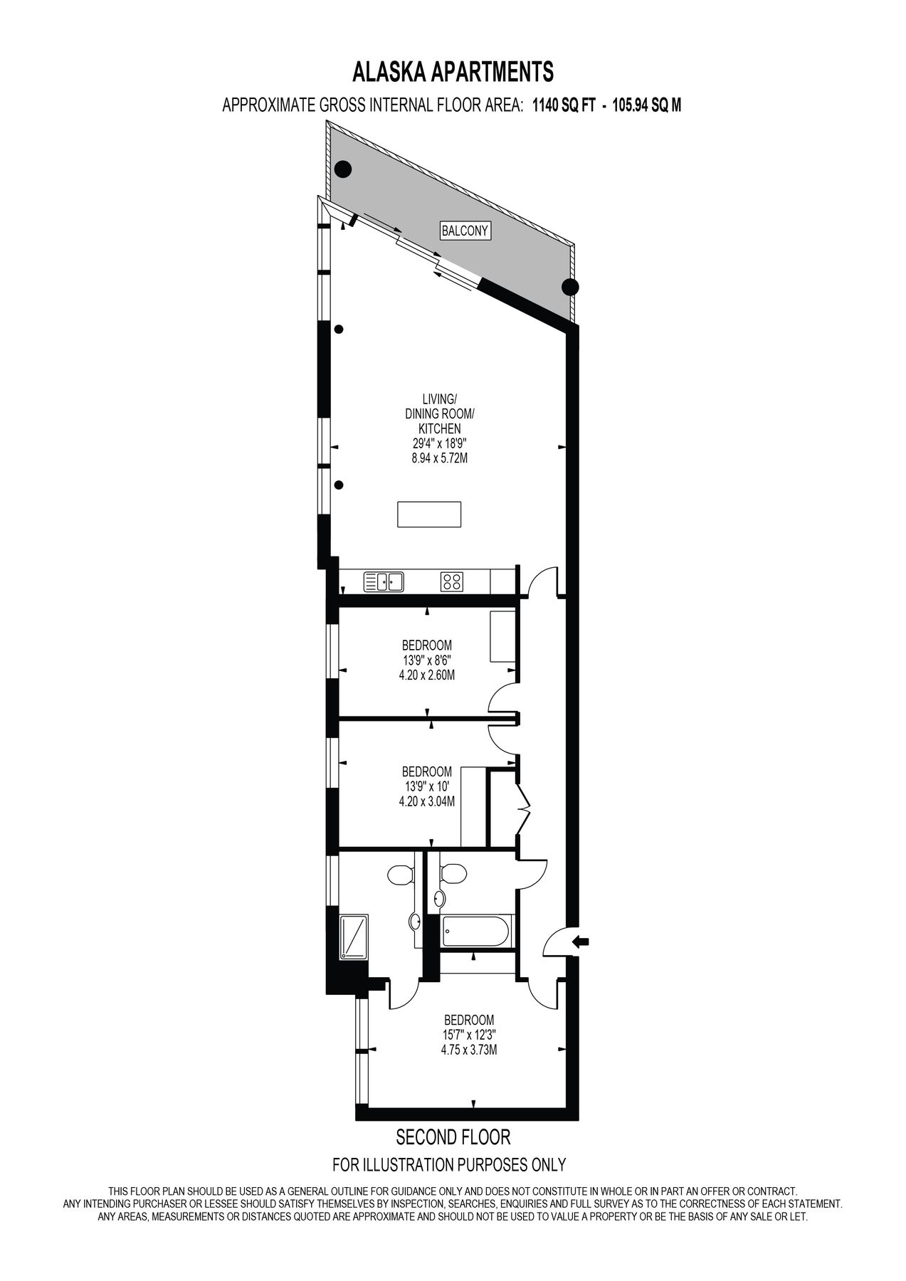 3 bed flat for sale in Alaska Apartments, Royal Victoria, London E16
