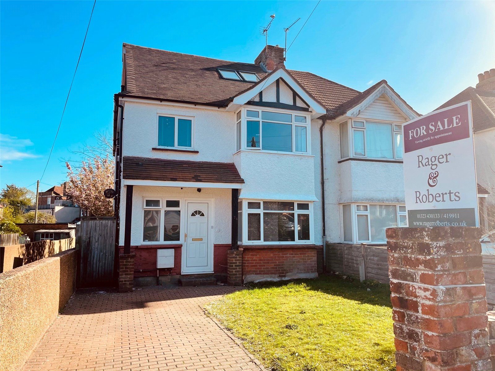 5 bed semidetached house for sale in Milton Road, Old Town, Eastbourne