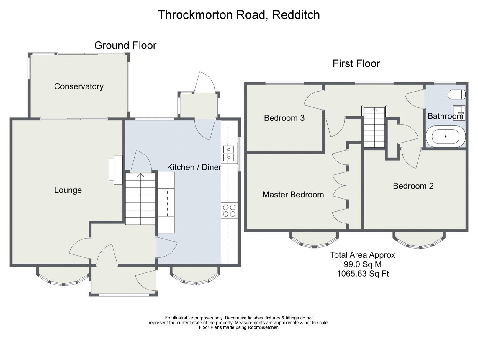 3 bed semidetached house for sale in Throckmorton Road, Greenlands