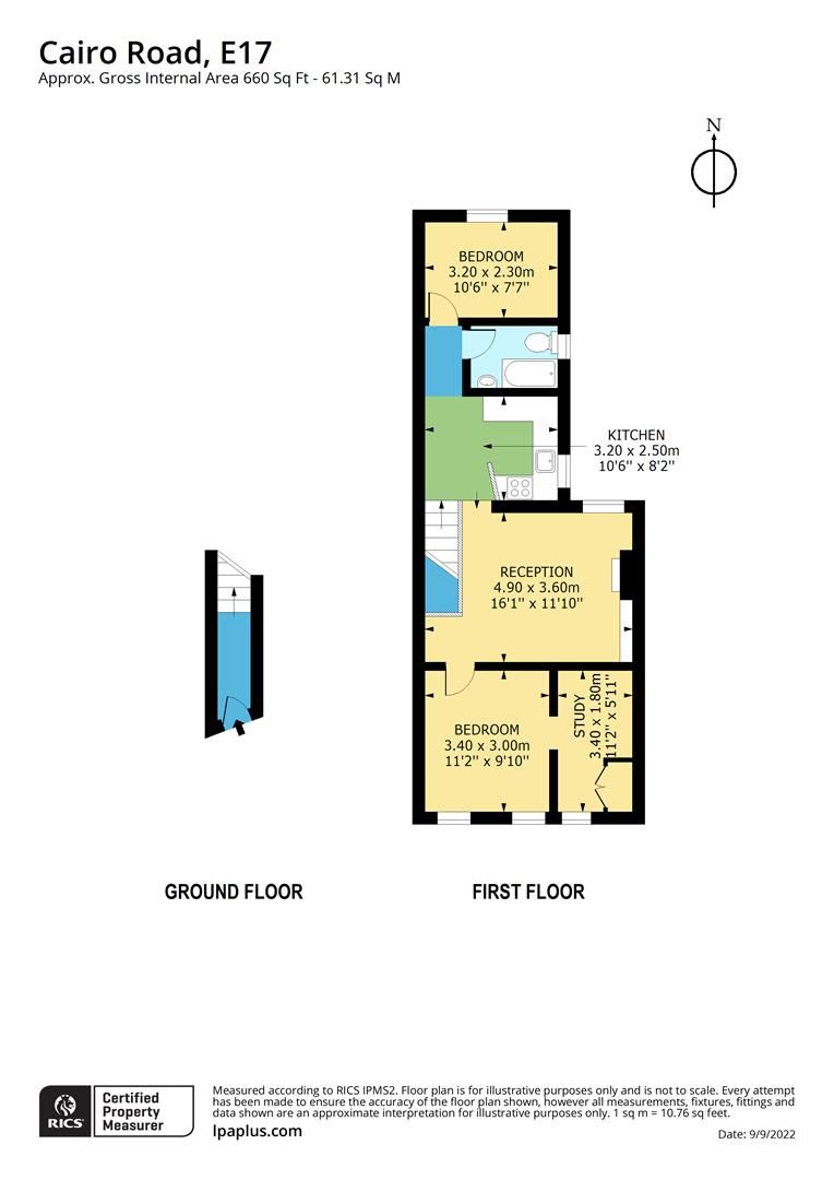 2 bed flat for sale in Cairo Road, London E17 Zoopla