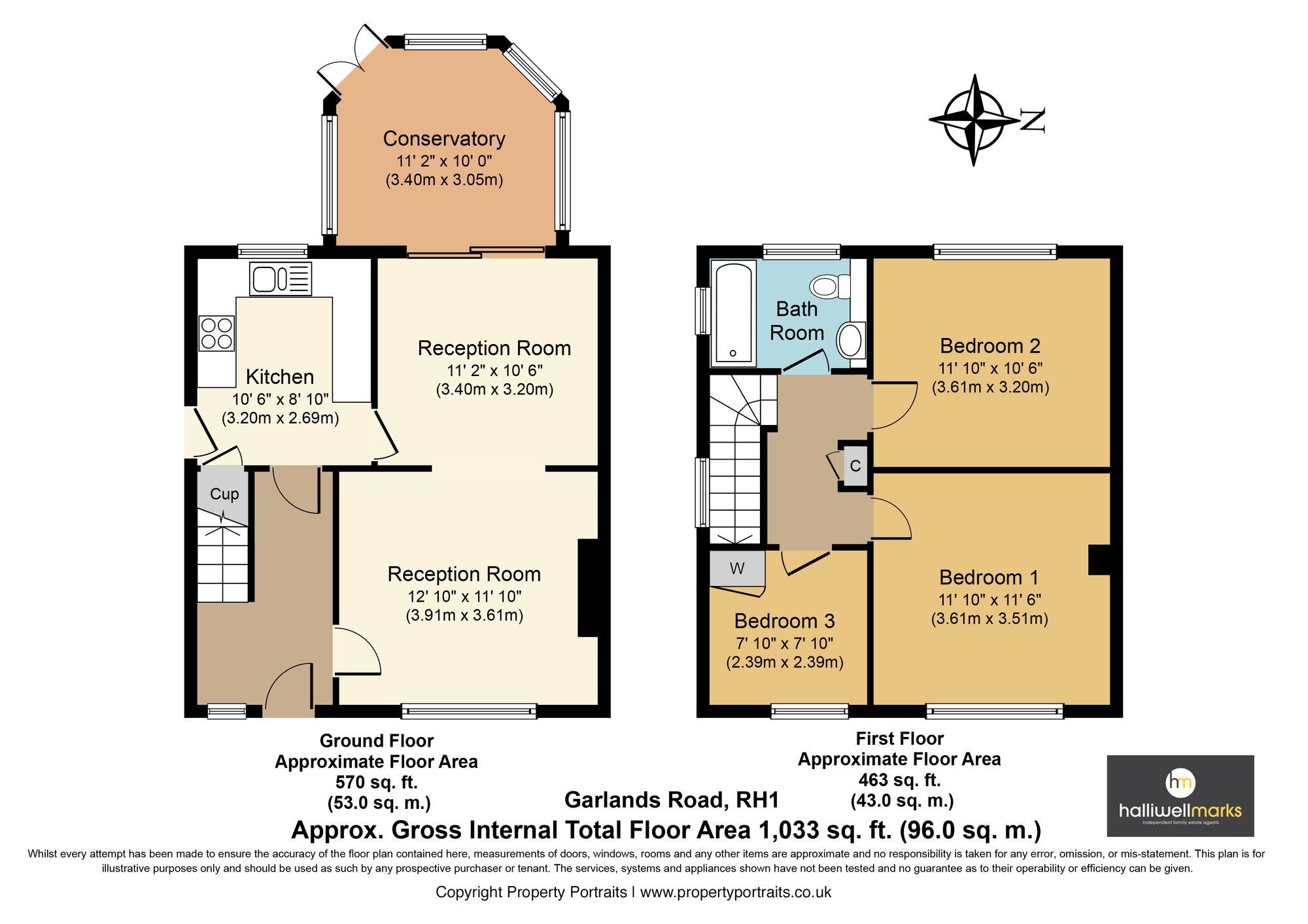 3 bed detached house for sale in Garlands Road, Redhill RH1 Zoopla
