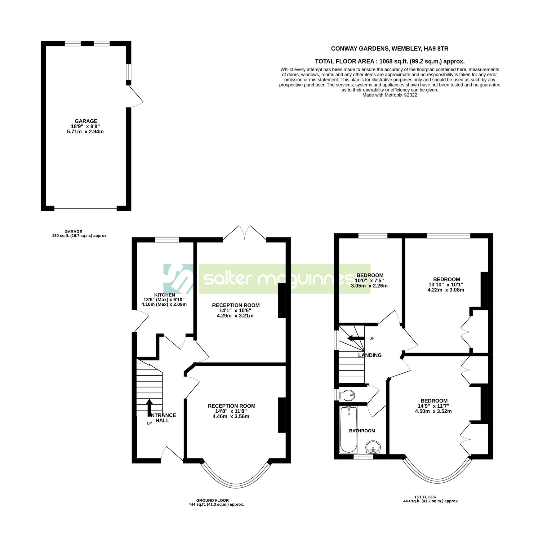 3 bed semidetached house for sale in Conway Gardens, South Kenton HA9