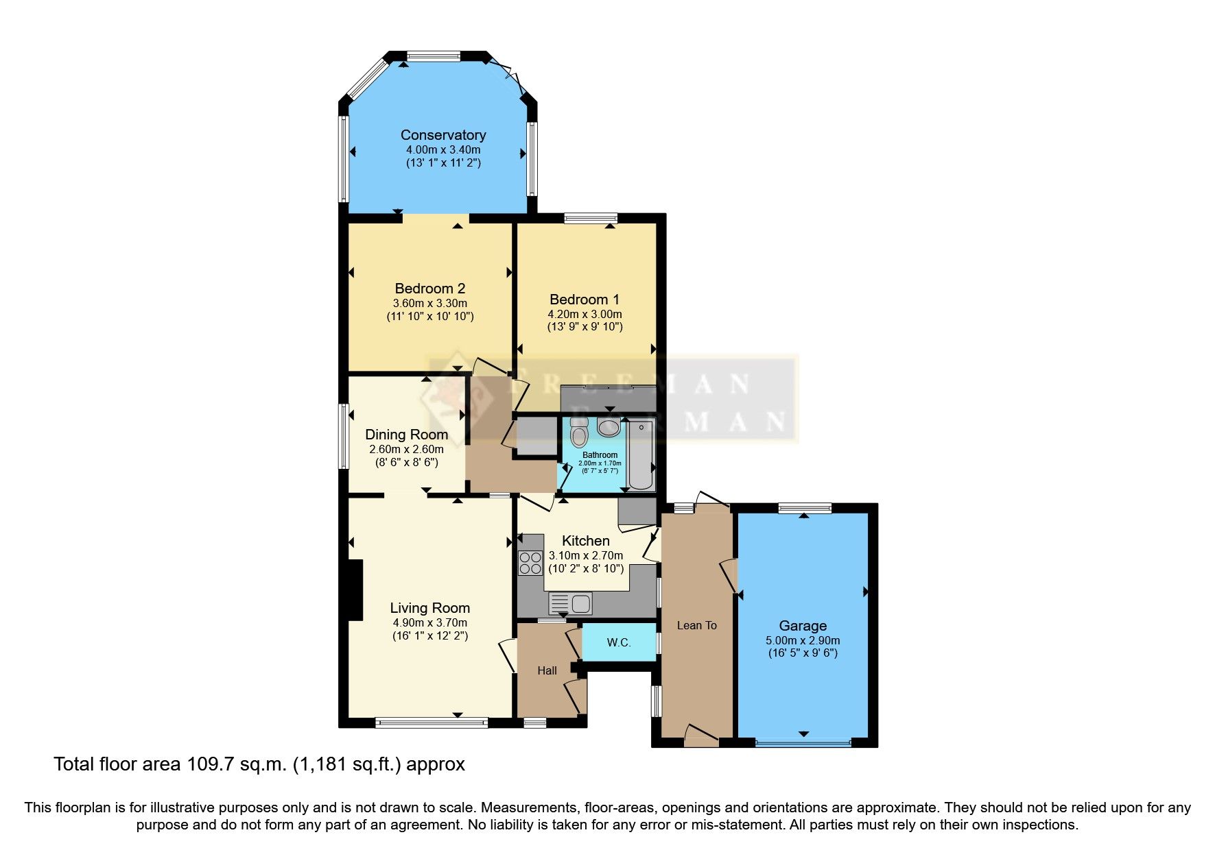 2 bed bungalow for sale in Hackwood, Robertsbridge, East Sussex TN32
