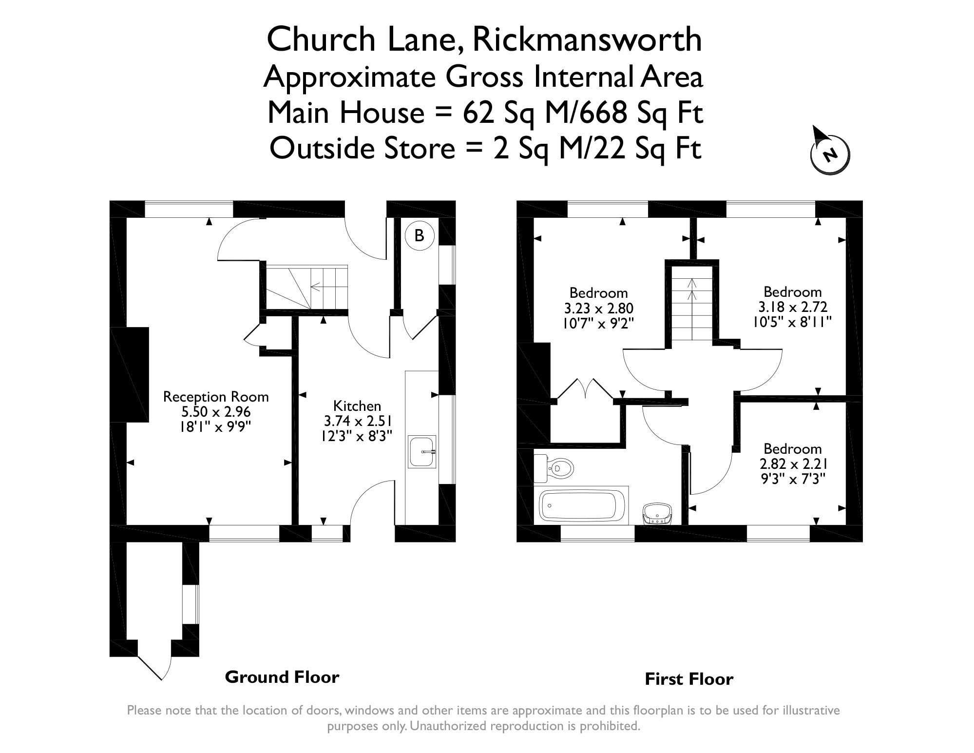 3 bed semidetached house for sale in Church Lane, Rickmansworth WD3 Zoopla