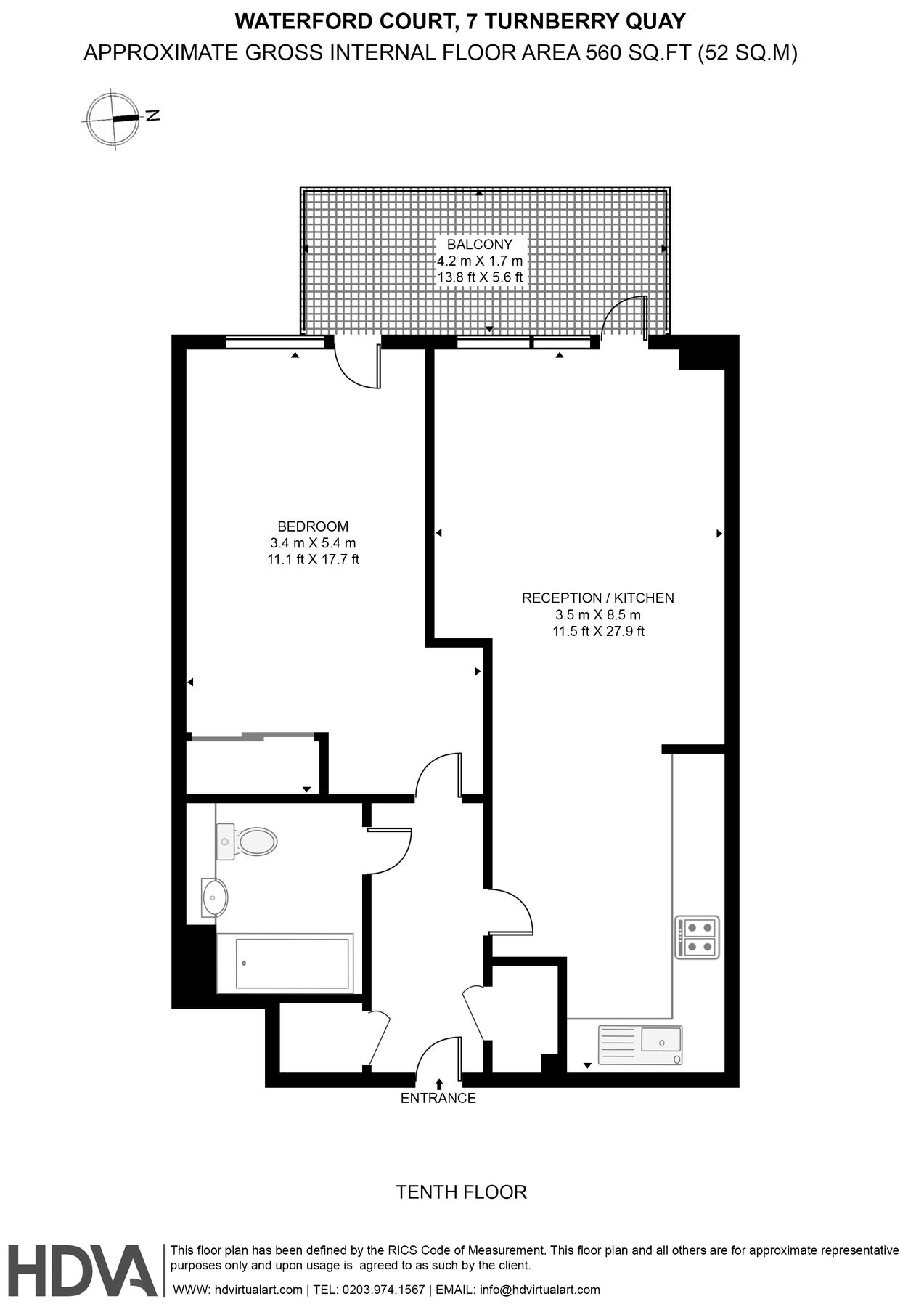 1 bed flat to rent in Turnberry Quay, London E14 Zoopla