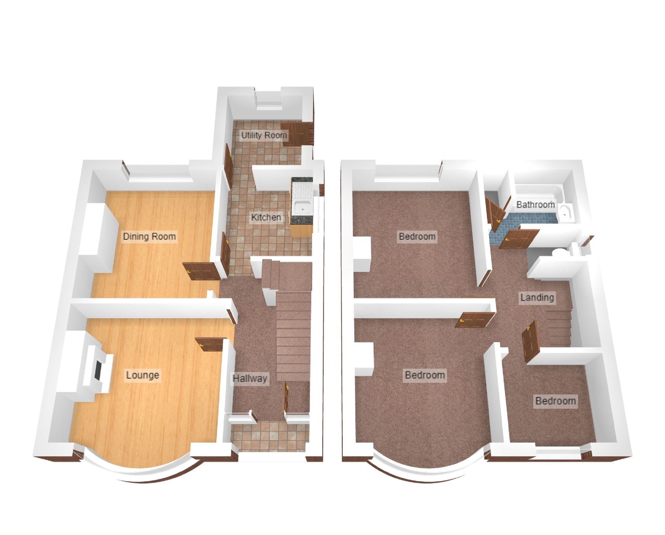 3 bed semidetached house for sale in Moorlands Road, Bridgend