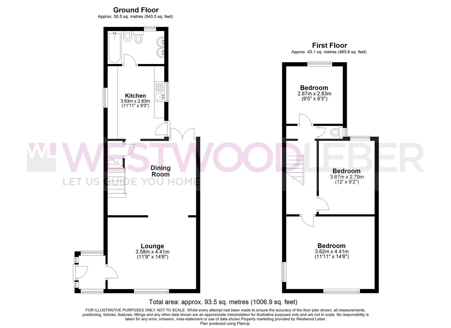 3 bed linkdetached house for sale in Burford Street, Hoddesdon EN11