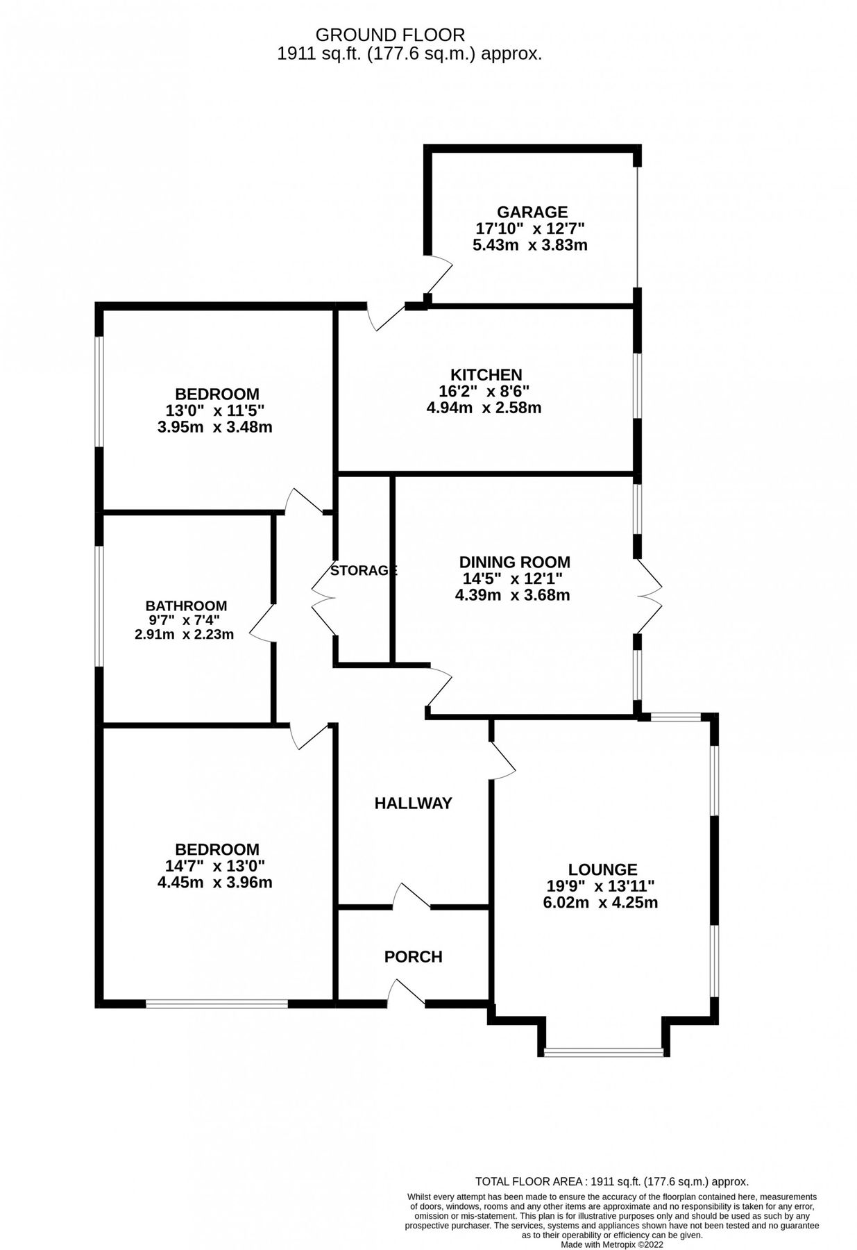2 bed bungalow for sale in Victoria Road West, Cleveleys FY5 Zoopla