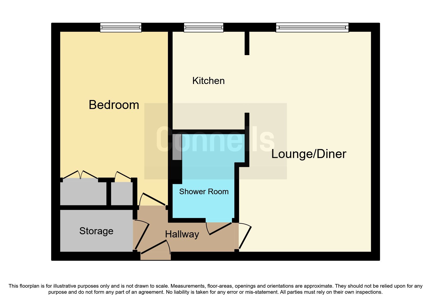 1 bed property for sale in Park Lodge, Queens Park Avenue, Billericay