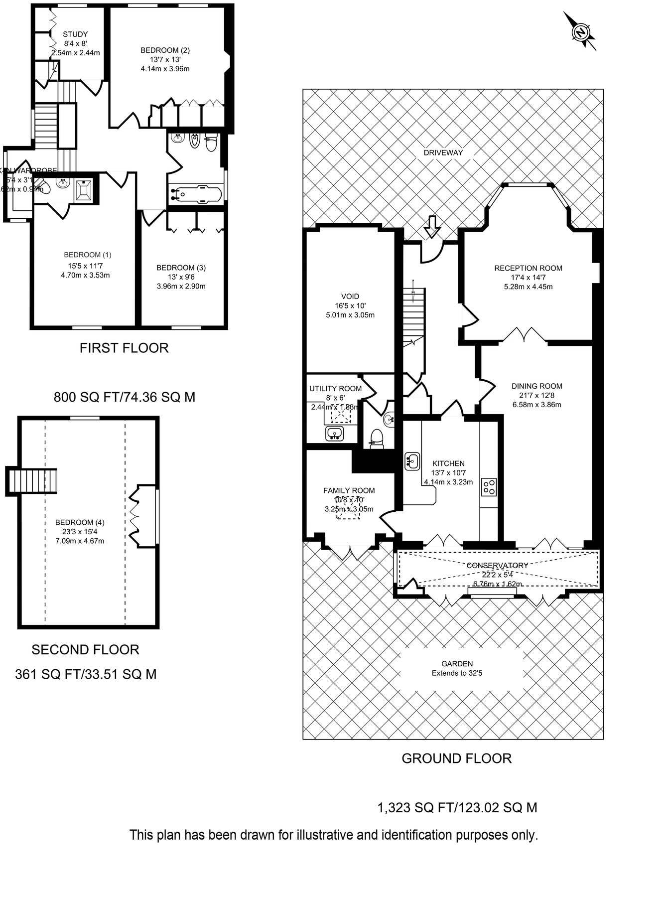 4 bed property to rent in Dorset Road, Alexandra Park N22, Alexandra