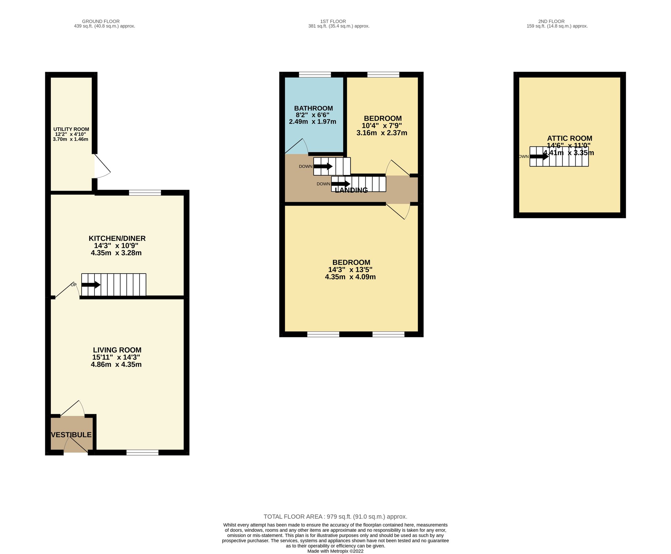 2 bed detached house for sale in Wood Street, Bury, Greater Manchester