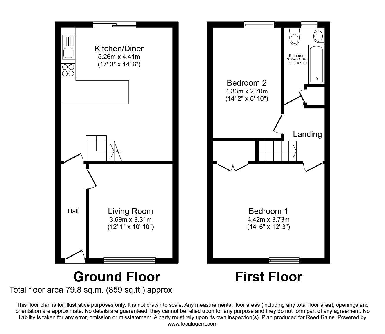 2 bed terraced house to rent in Orrell Road, Orrell, Wigan, Greater