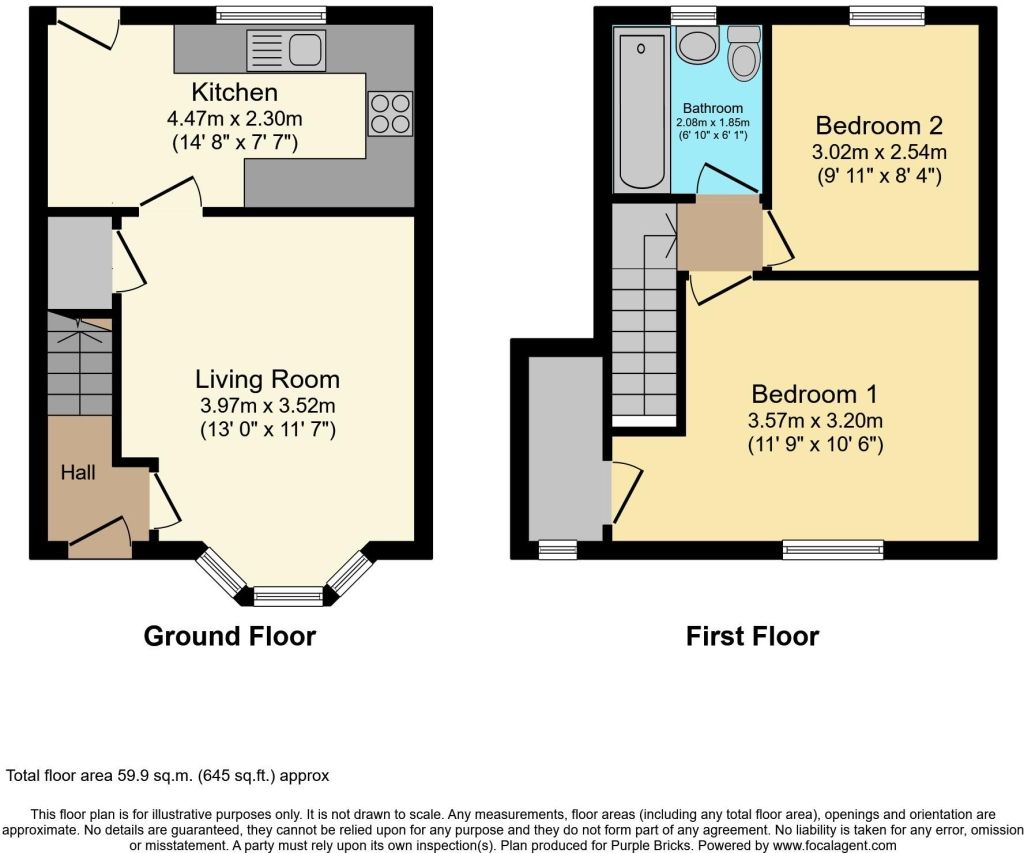 2 bed terraced house for sale in Fincham Green, Huyton, Liverpool