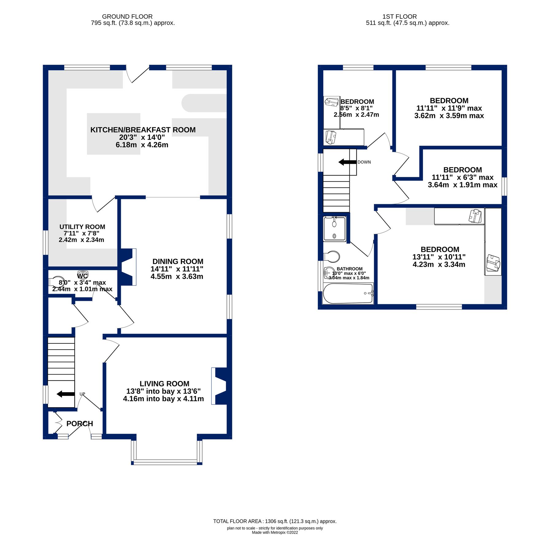 5 bed detached house for sale in Doncaster Road, Crofton, Wakefield