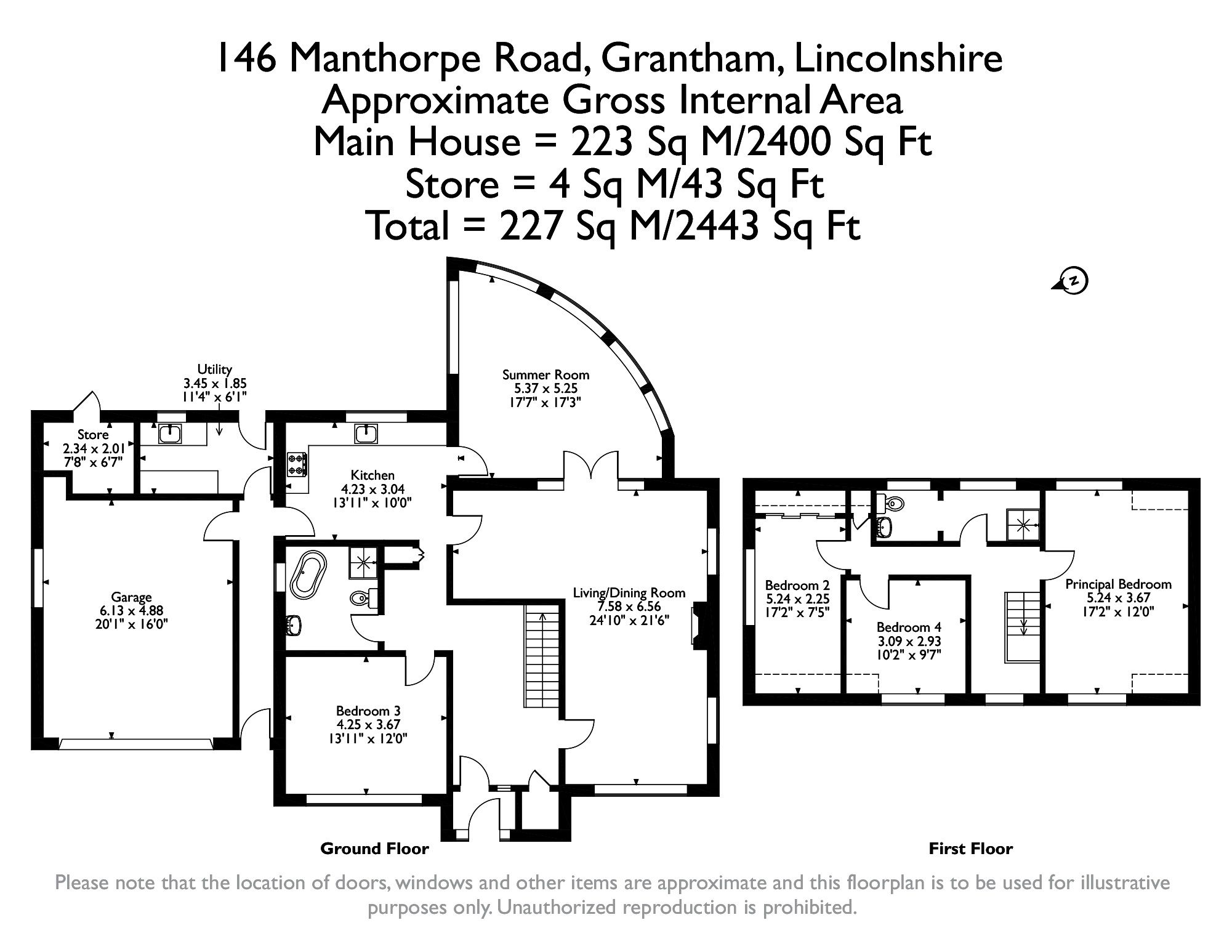 4 bed detached house for sale in Manthorpe Road, Grantham NG31 Zoopla