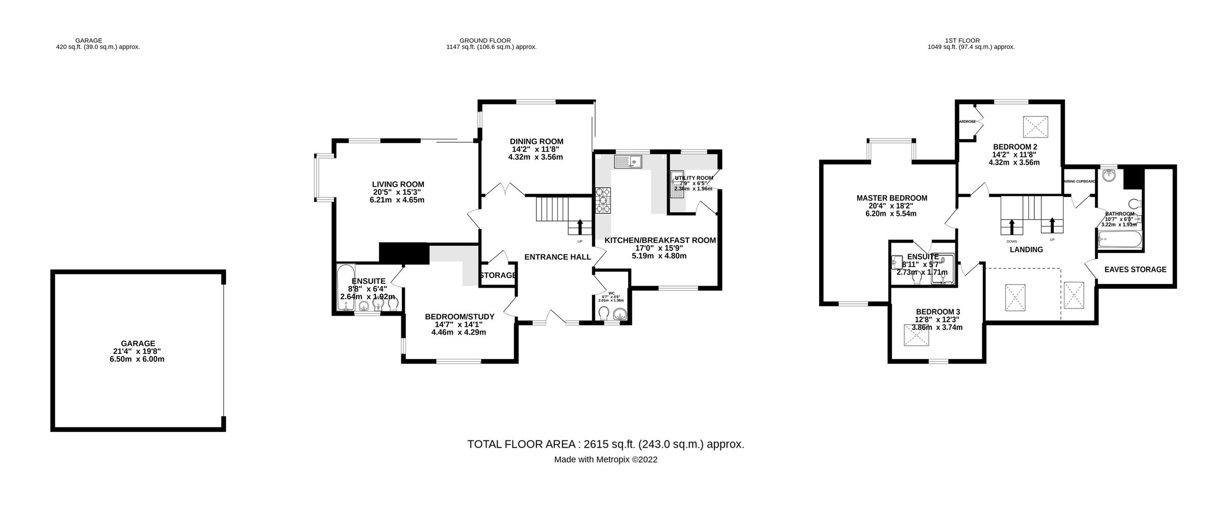 4 bed detached house for sale in East Drive, Ham Manor, Angmering, West