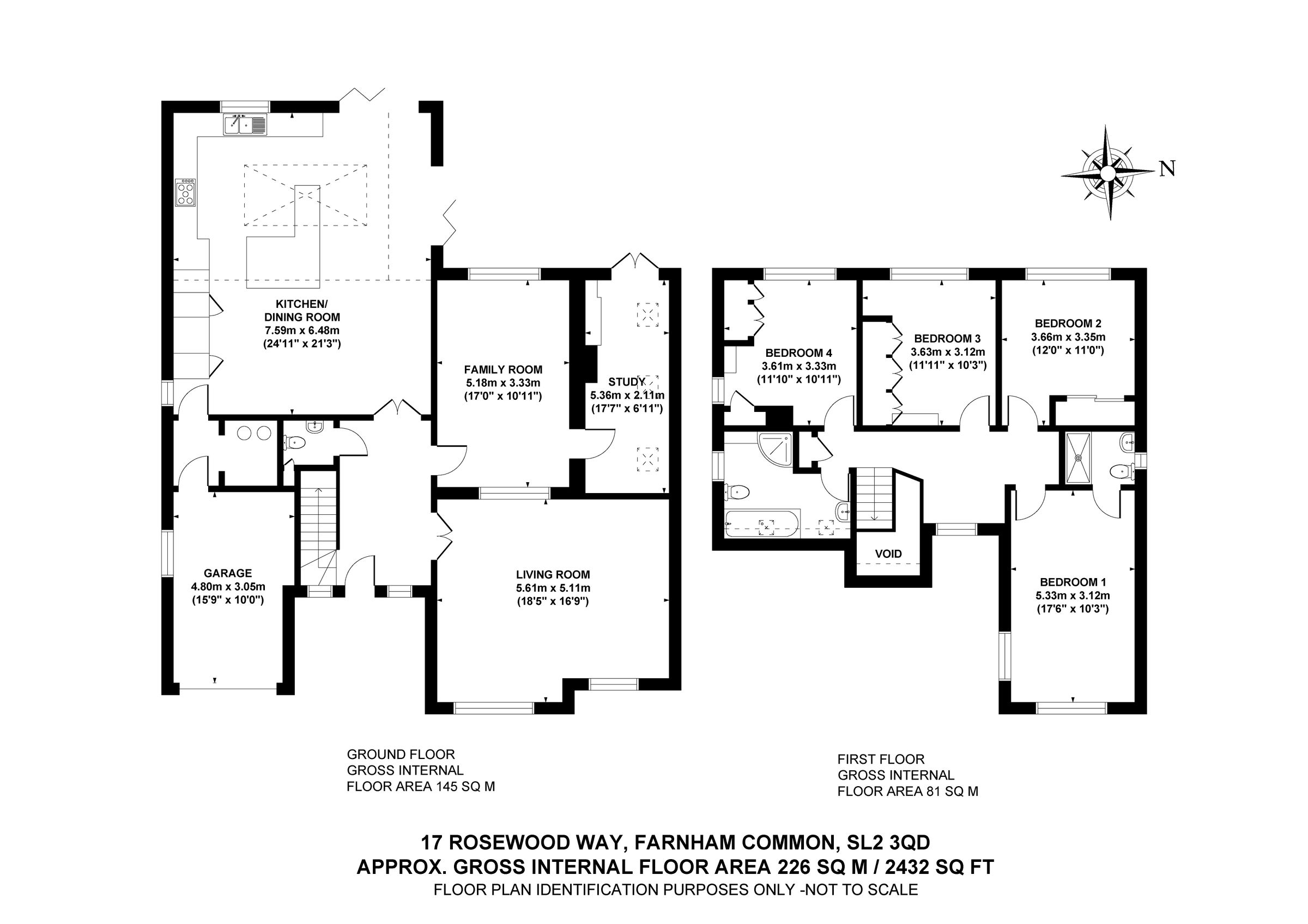 4 bed detached house for sale in Rosewood Way, Farnham Common