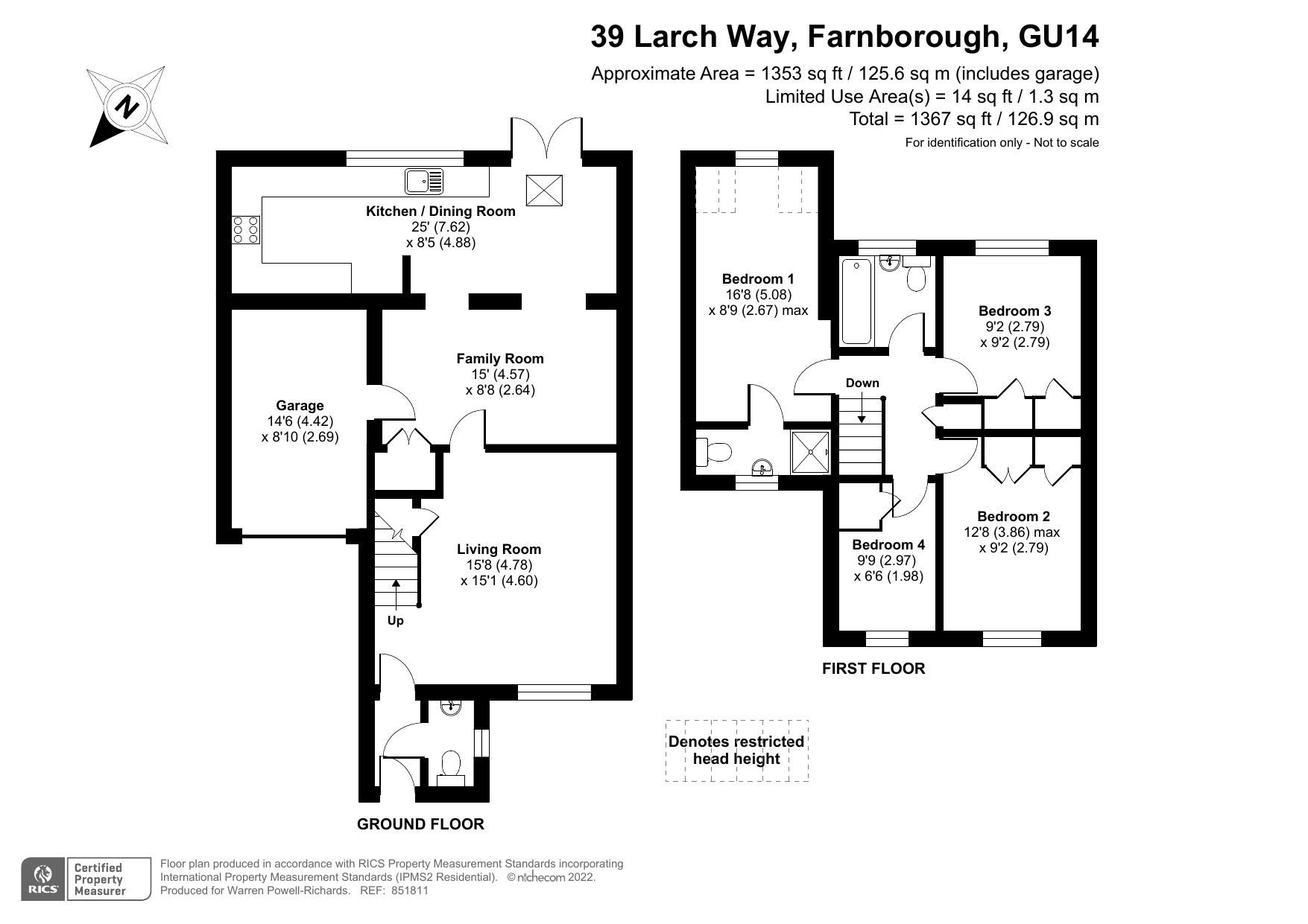 4 bed detached house for sale in Larch Way, Farnborough GU14 Zoopla