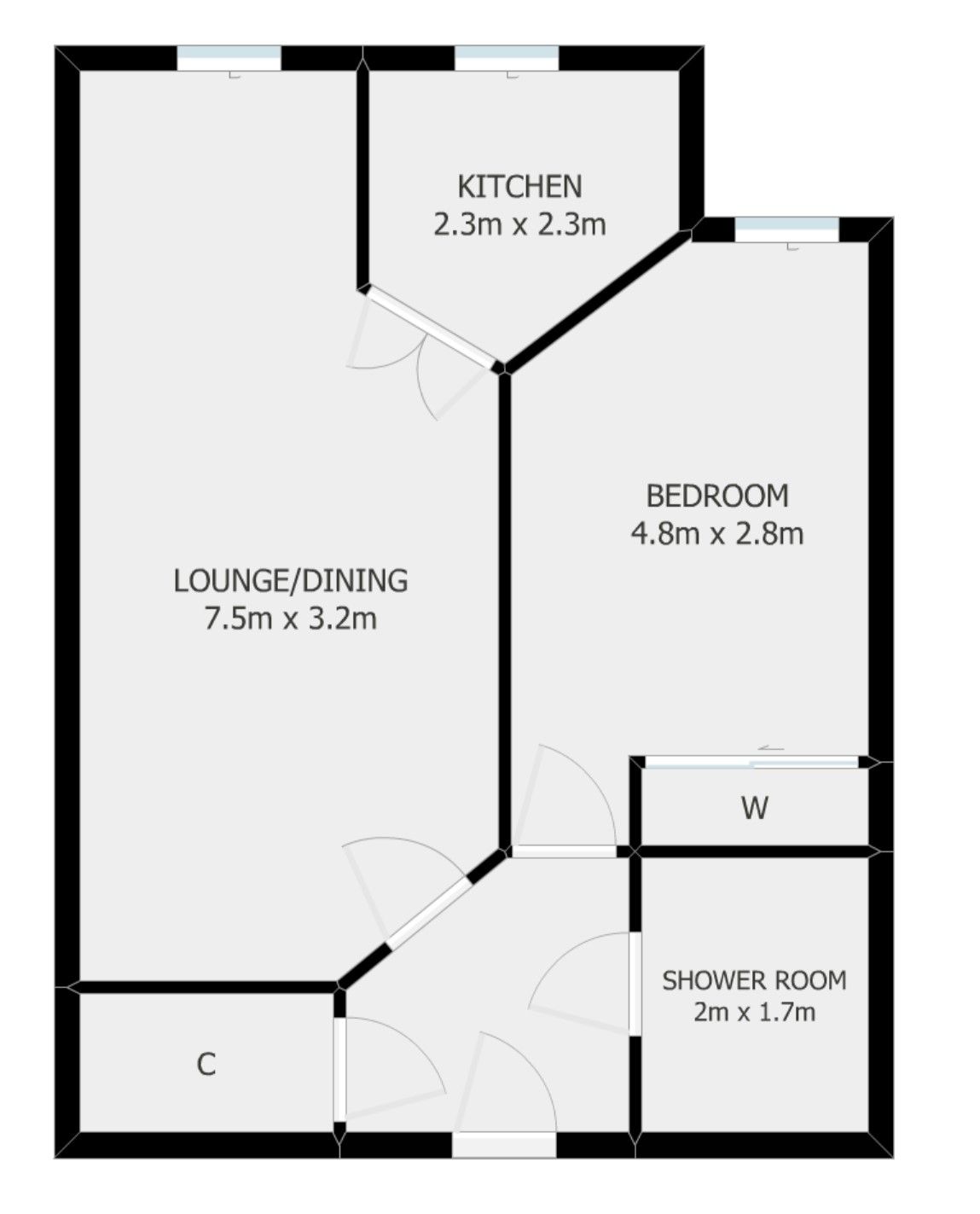 1 bed flat for sale in Flat 25, Stonelaw Court, 3 Johnstone Drive