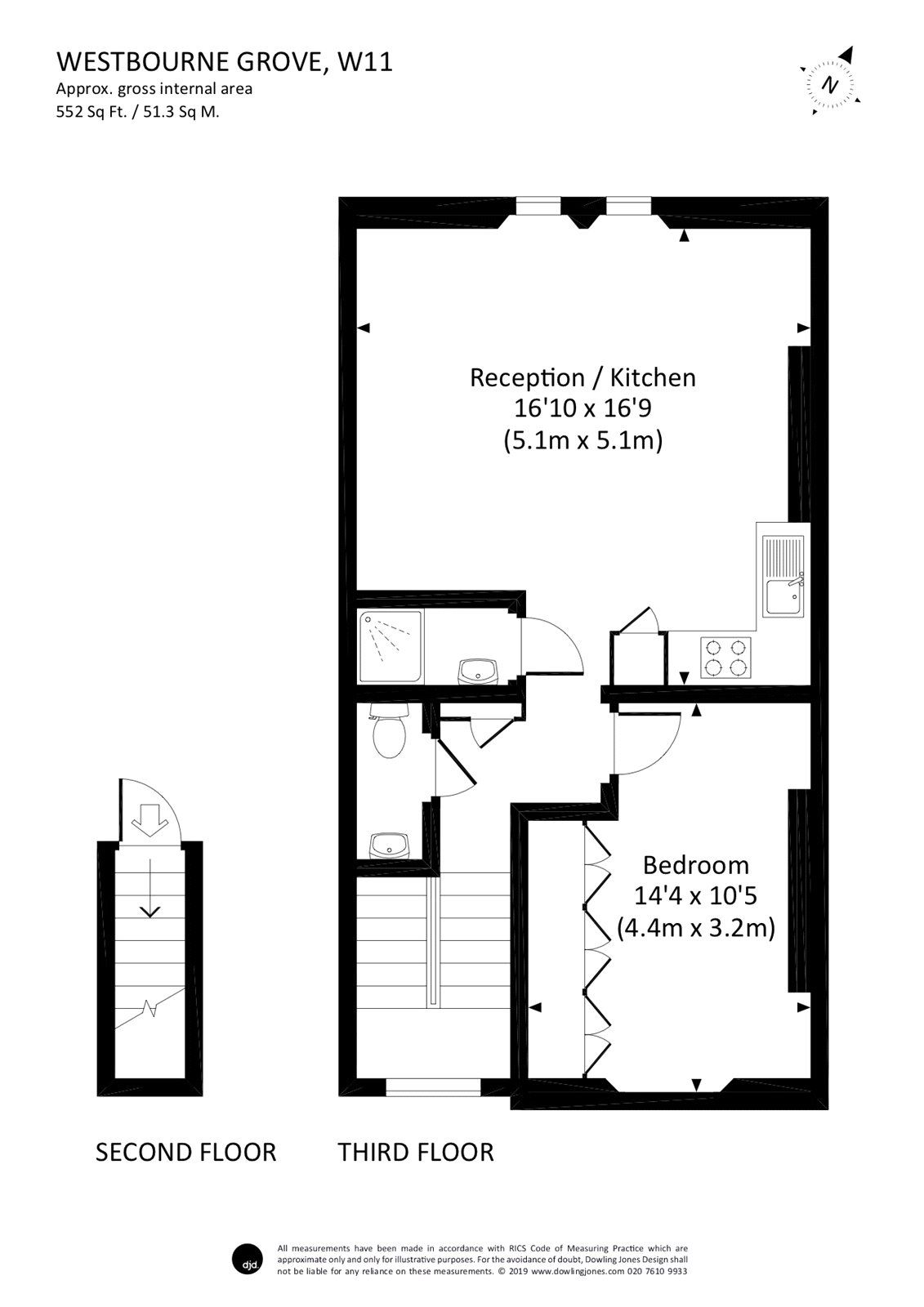 1 bed flat to rent in Westbourne Grove, Notting Hill W11 Zoopla
