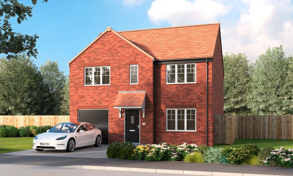 New home, 4 bed detached house for sale in Castletown Way, Riverside