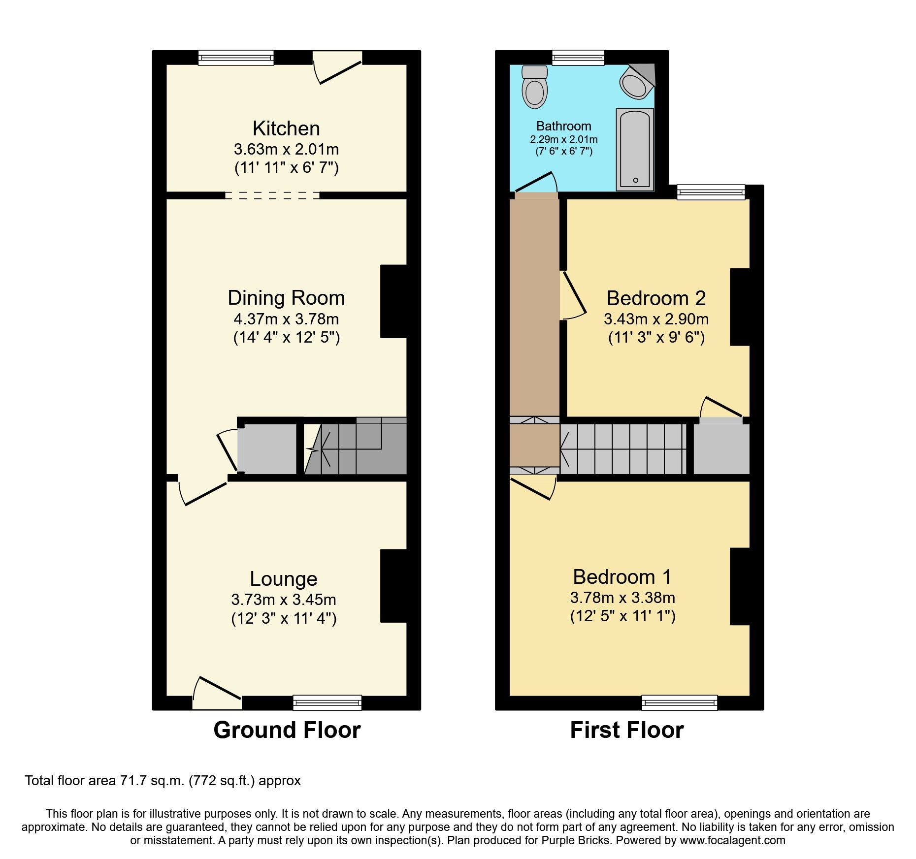 2 bed terraced house for sale in Hazel Grove, Hucknall NG15 Zoopla