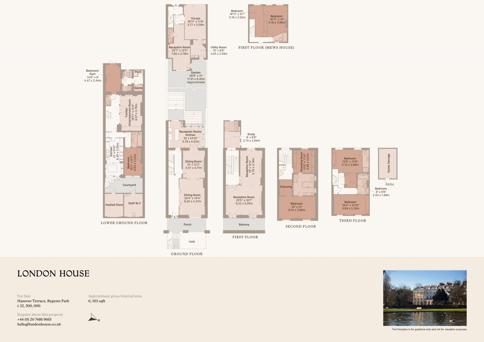 7 bed detached house for sale in Hanover Terrace, London NW1 Zoopla