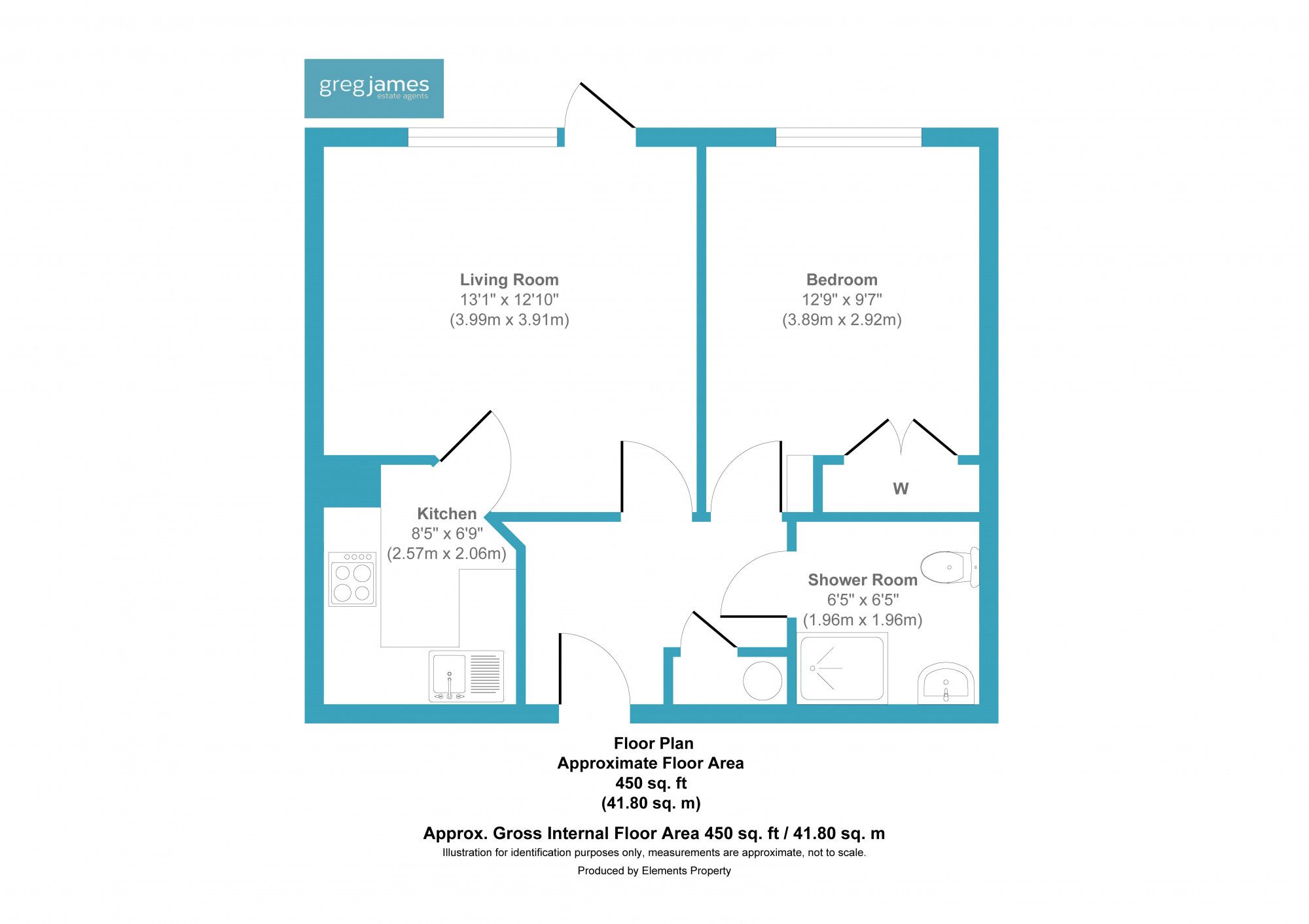 1 bed property for sale in Farley Court, Farnborough GU14 Zoopla