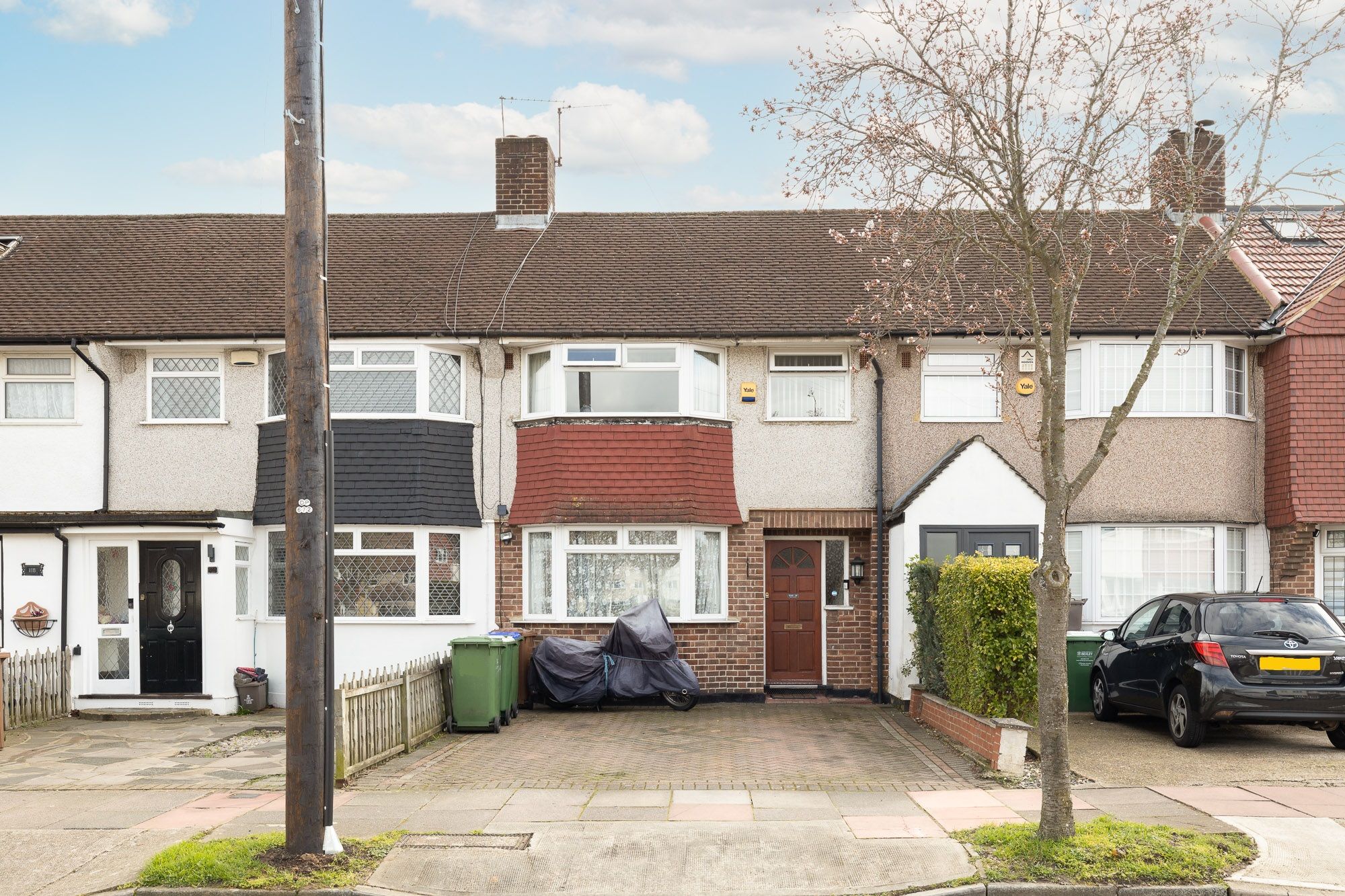 3 bed terraced house for sale in Norfolk Crescent, Sidcup, Kent DA15