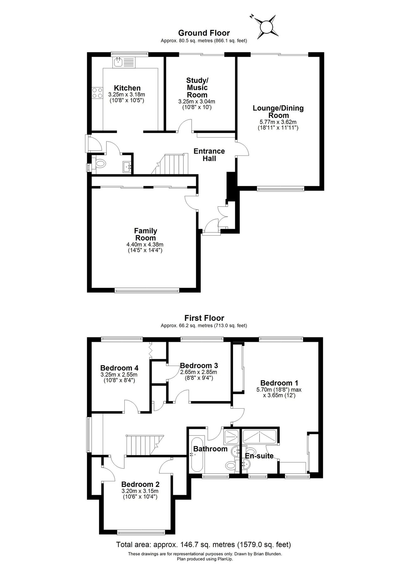 4 bed detached house for sale in Grattons Drive, Crawley, West Sussex