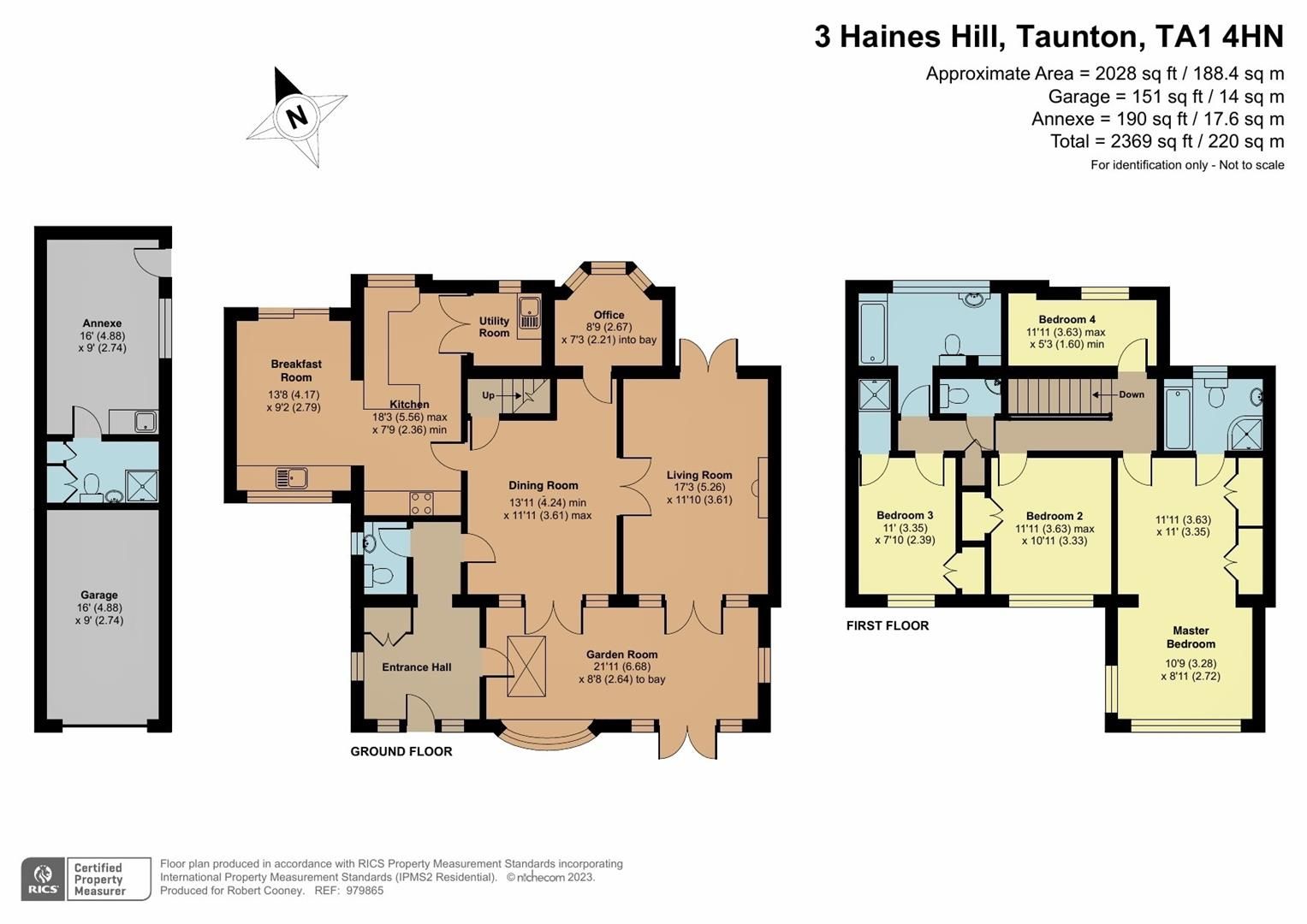 4 bed detached house for sale in Haines Hill, Taunton TA1 Zoopla